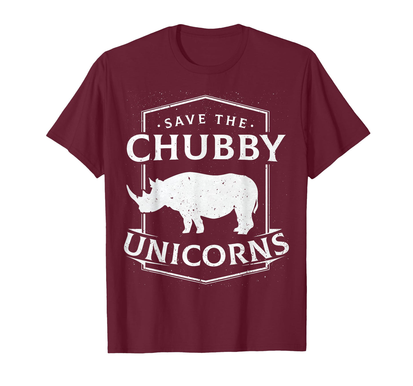 Save The Chubby Unicorns T-Shirt Gift Unicorn Rhino Shirt T-Shirt
