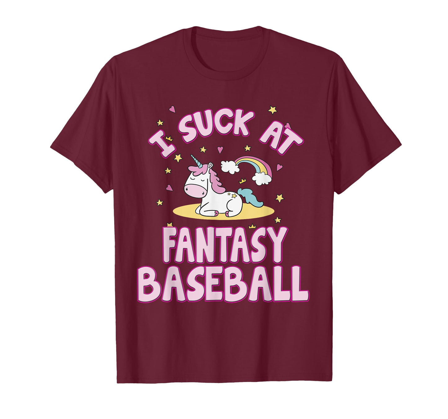 I Suck At Fantasy Baseball Draft Party T-Shirt