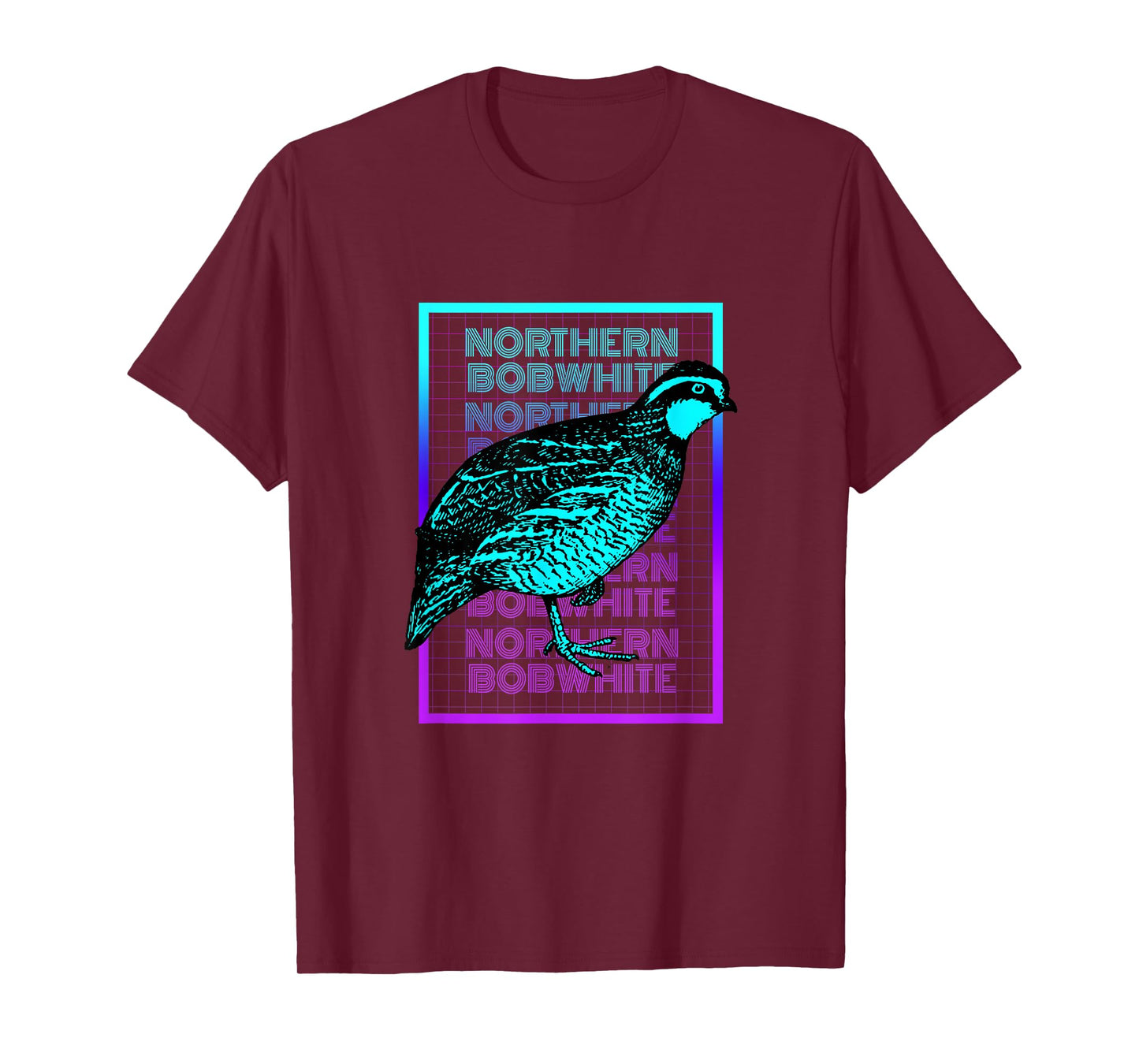 Northern Bobwhite Bird Vintage Retro Northern Bobwhite T-Shirt