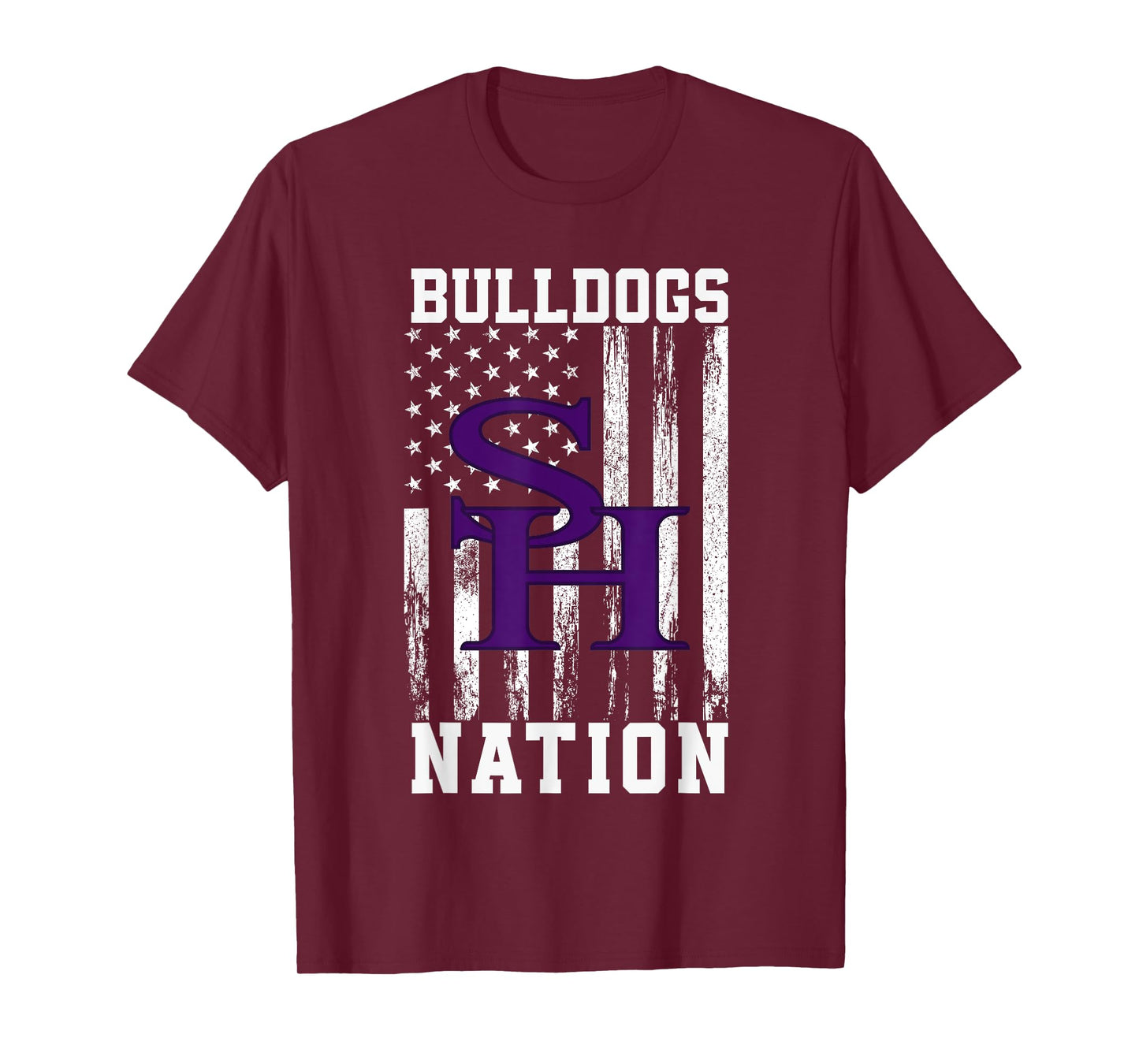 South Harrison Bulldogs Logo Nation HS T-Shirt