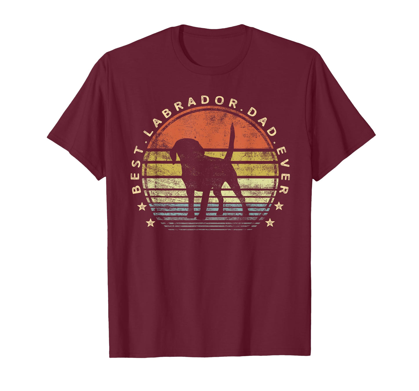Best Labrador Dad Ever Daddy Gifts Lab Dog Lover Owner T-Shirt