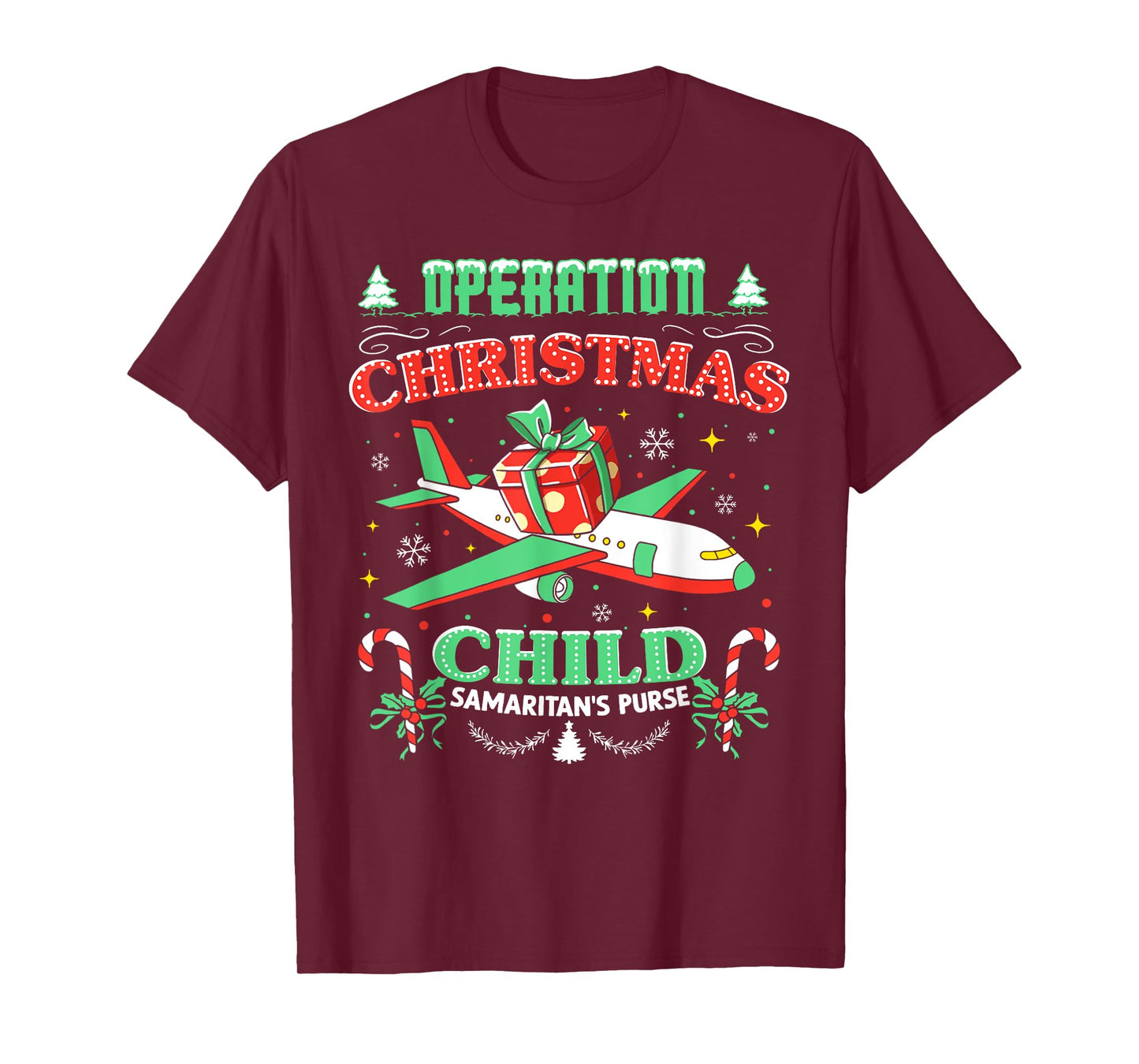 Operation Christmas Child Funny Family Matching Xmas T-Shirt