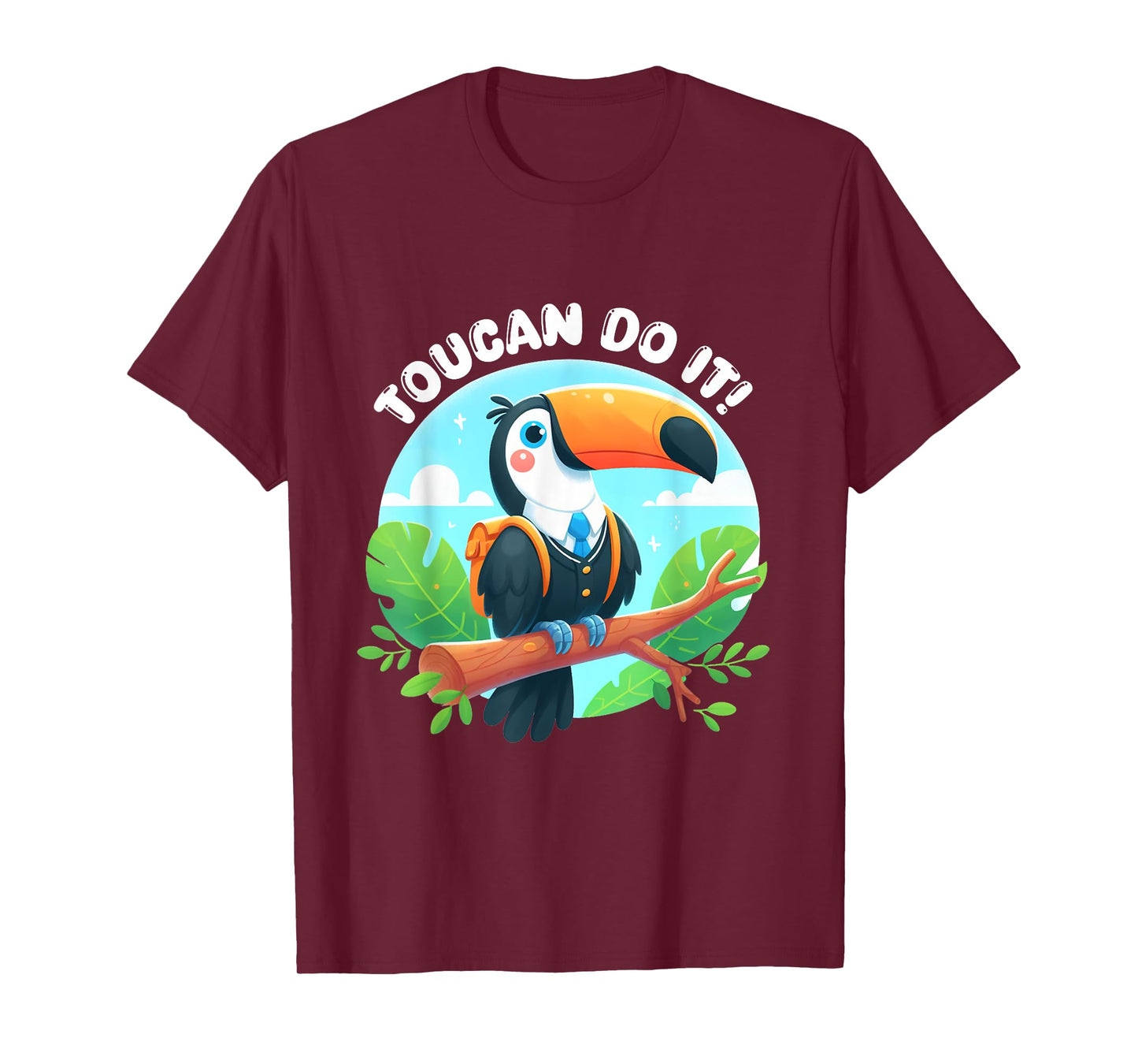 Toucan Dot It Cute Toucan Bird Test Day Test Teacher Student T-Shirt