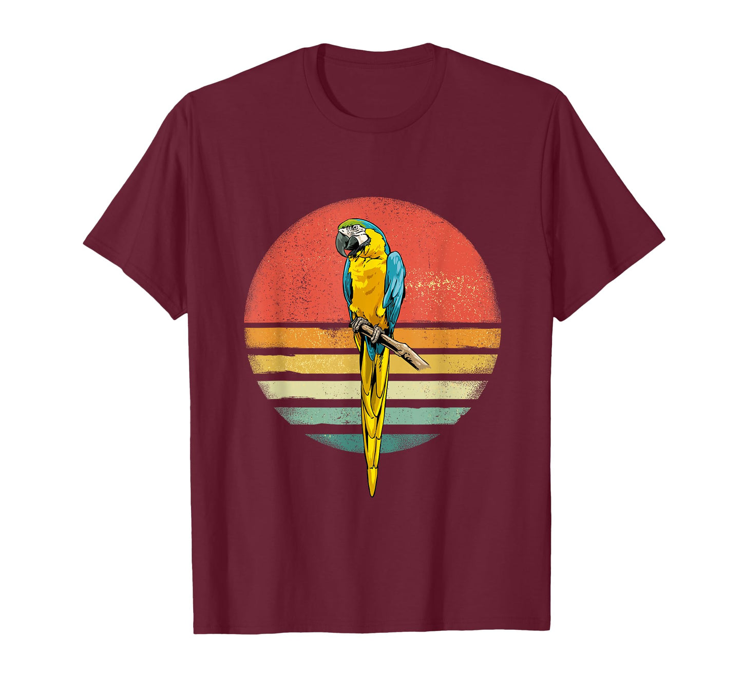 Parrot Bird Retro Parrot Birdwatcher Bird Parrot Lover T-Shirt