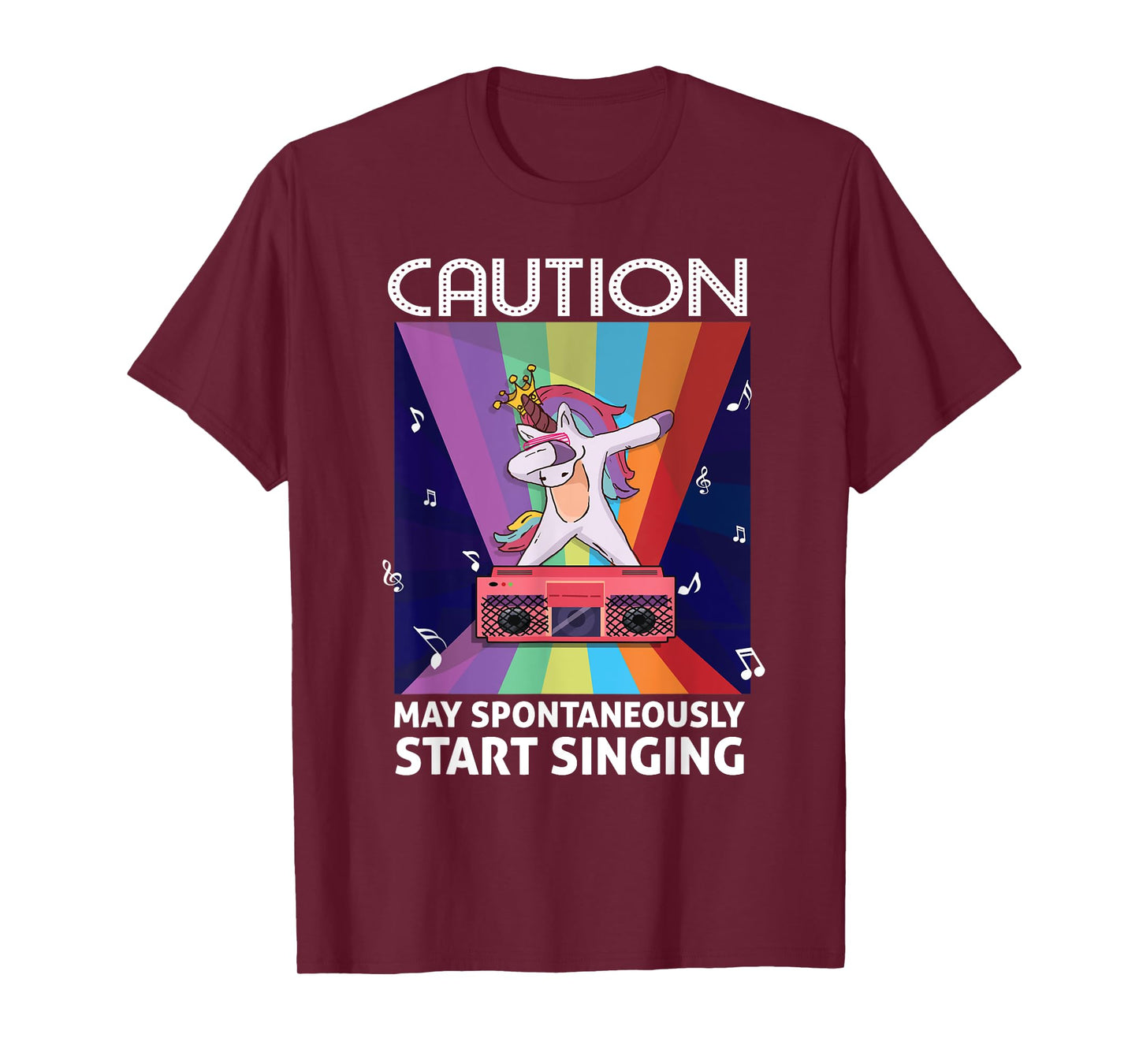 Singer Music Party Caution May Spontaneously start singing T-Shirt