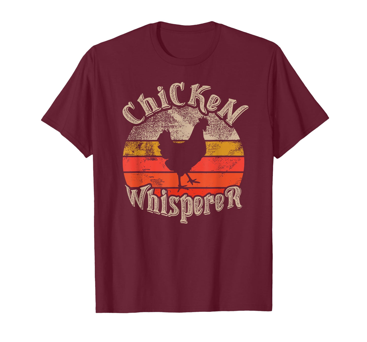 Chicken Whisperer Funny lovers theme vintage sunset cute T-Shirt