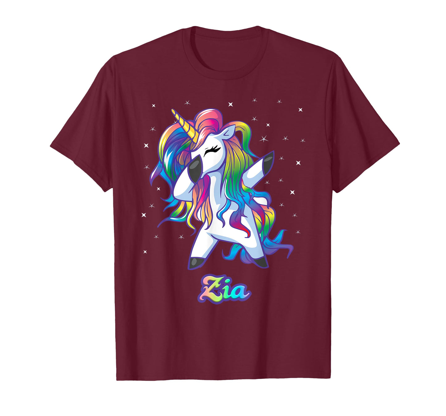 ZIA Unicorn Gifts For Girls Birthday Gifts For Women T-Shirt