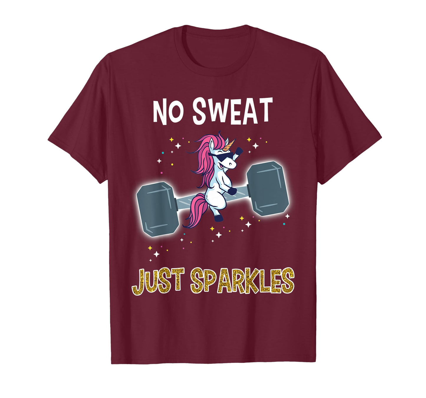Unicorn Dumbbell Shirt Funny Unicorn Workout TShirt Gift