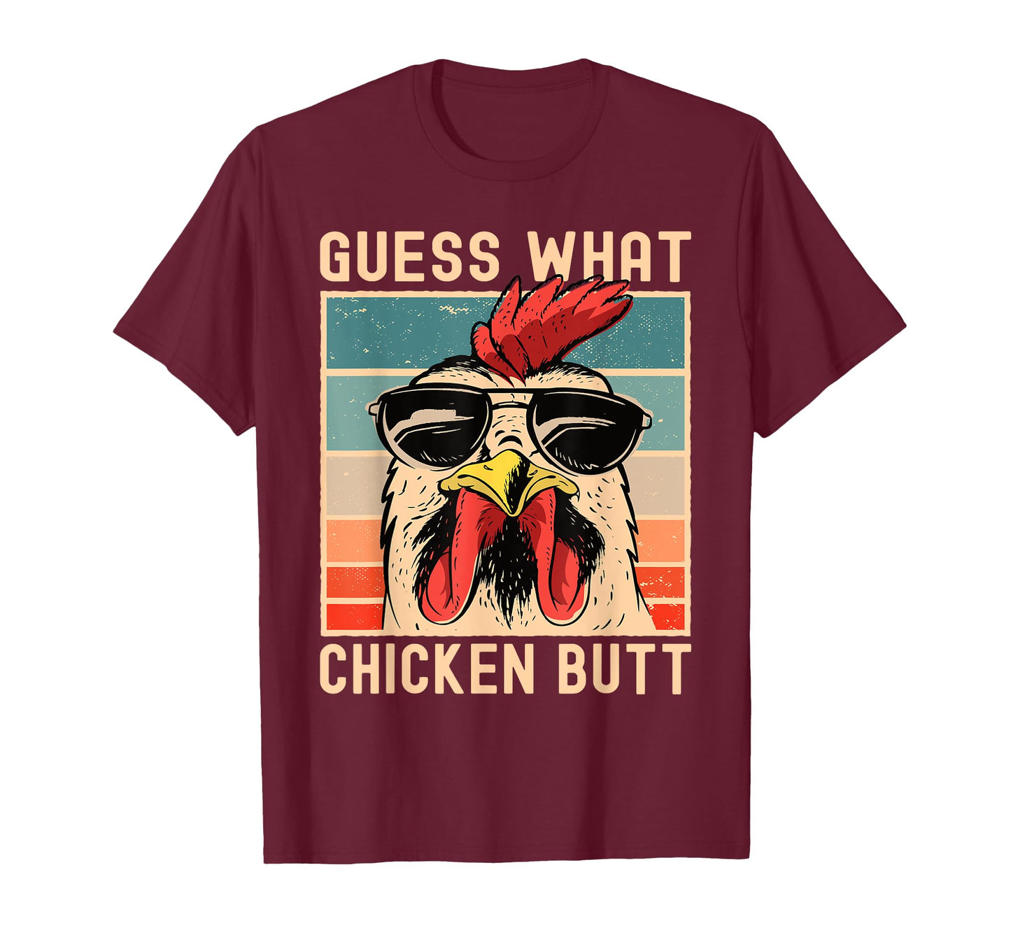 Chicken Meme Design | Guess What Chicken Butt T-Shirt