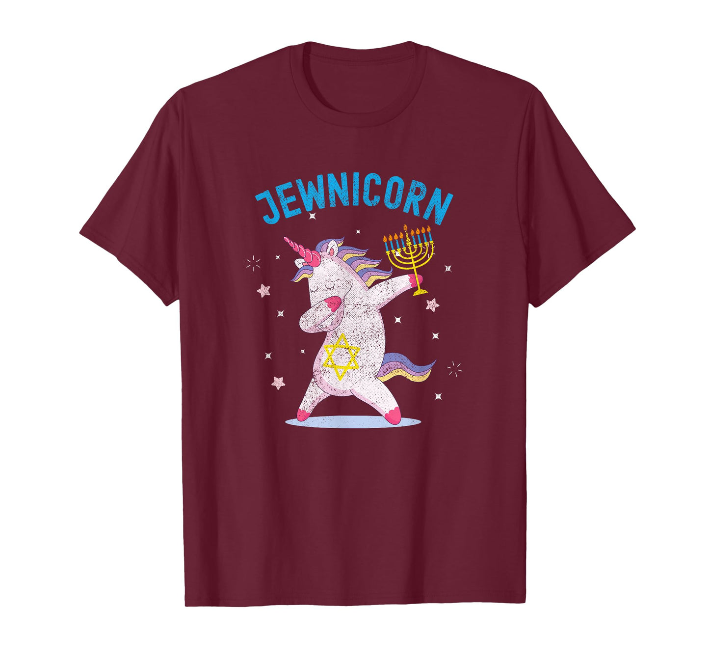 Jewnicorn Unicorn, Funny Happy Hanukkah T-Shirt