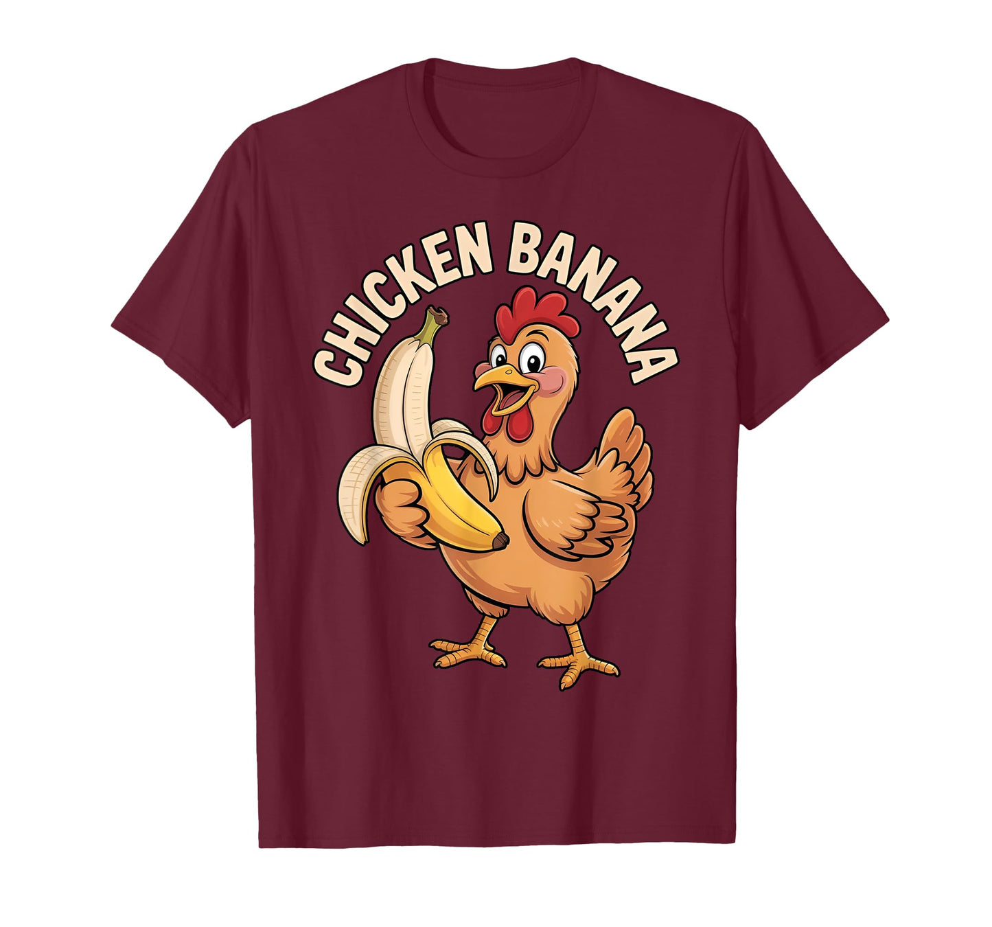Chicken Banana Meme Trending Funny Chicken Banana T-Shirt