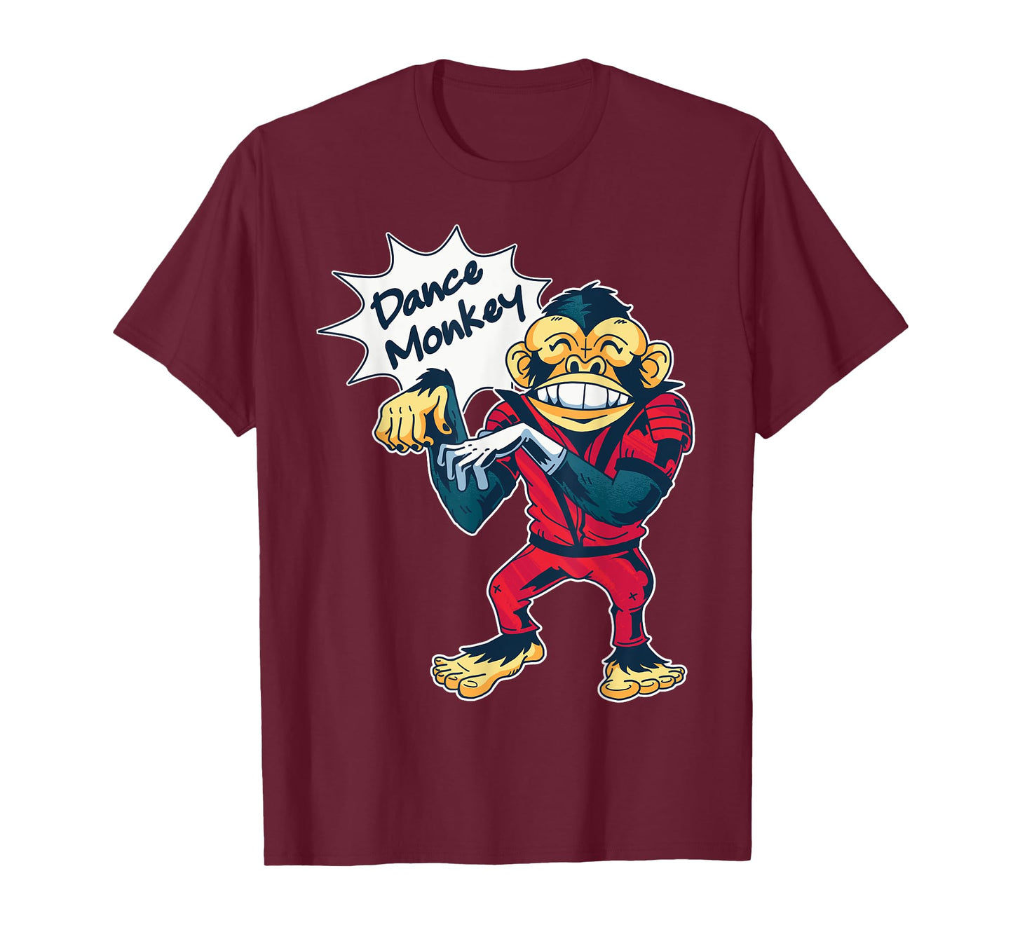 Funny Dance Monkey Music Dancing 90s T-Shirt