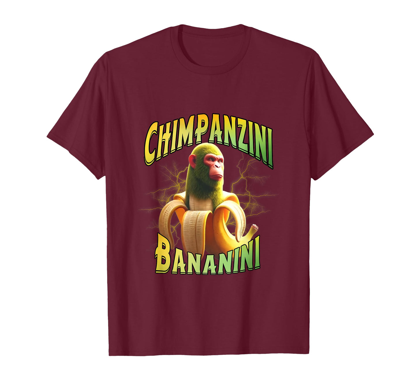 Chimpanzini Bananini - Funny Italian Brainrot Meme Boys Kids T-Shirt