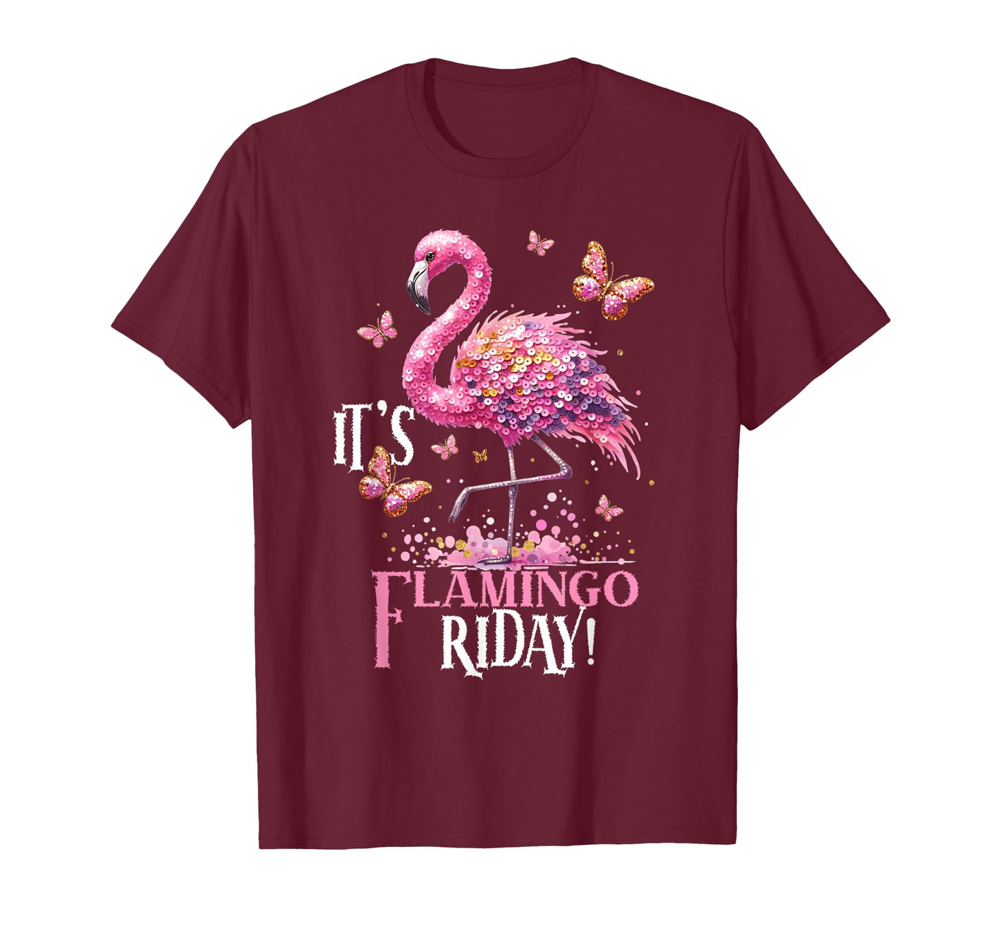 Flamingo It’s Flamingo Friday Birds Lover T-Shirt
