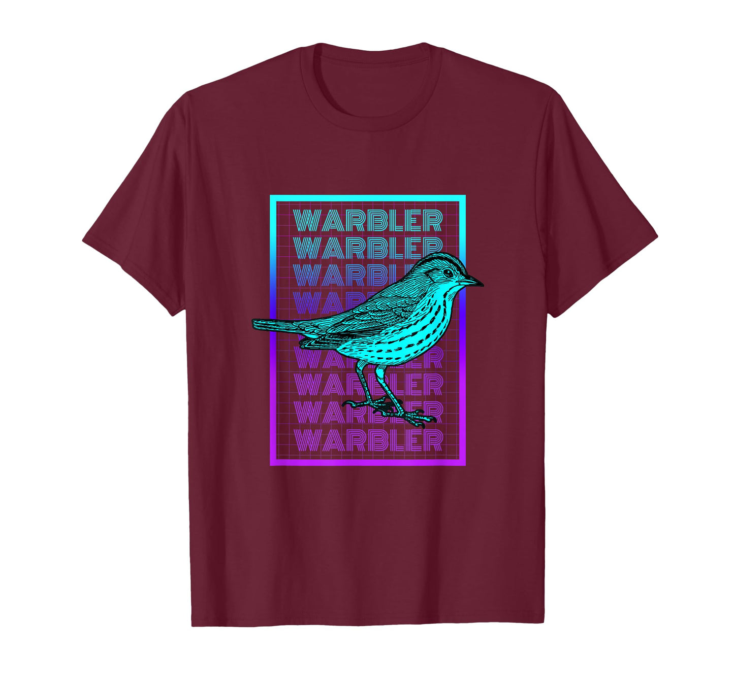 Warbler Bird Vintage Retro Warbler T-Shirt