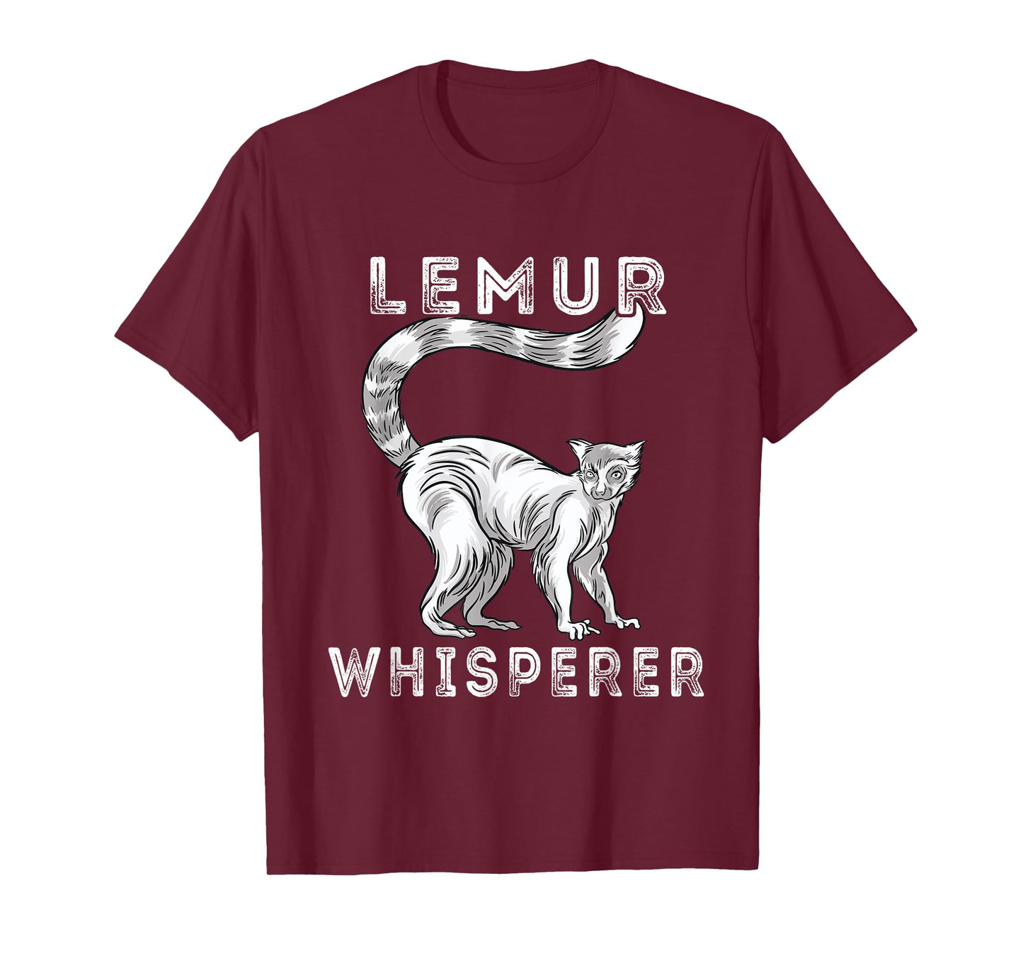 Lemur Whisperer Funny Lemur Lover Lemur Monkey T-Shirt