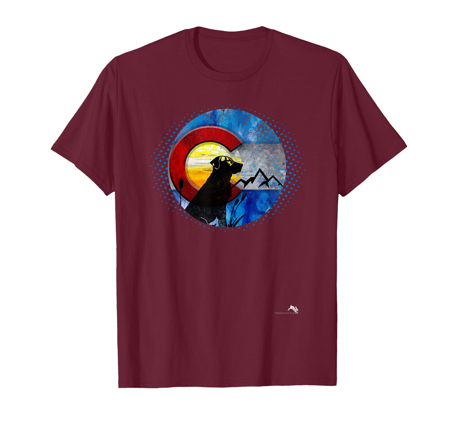 Colorado Hunting Dog T-shirt - Labrador Retriever T-Shirt