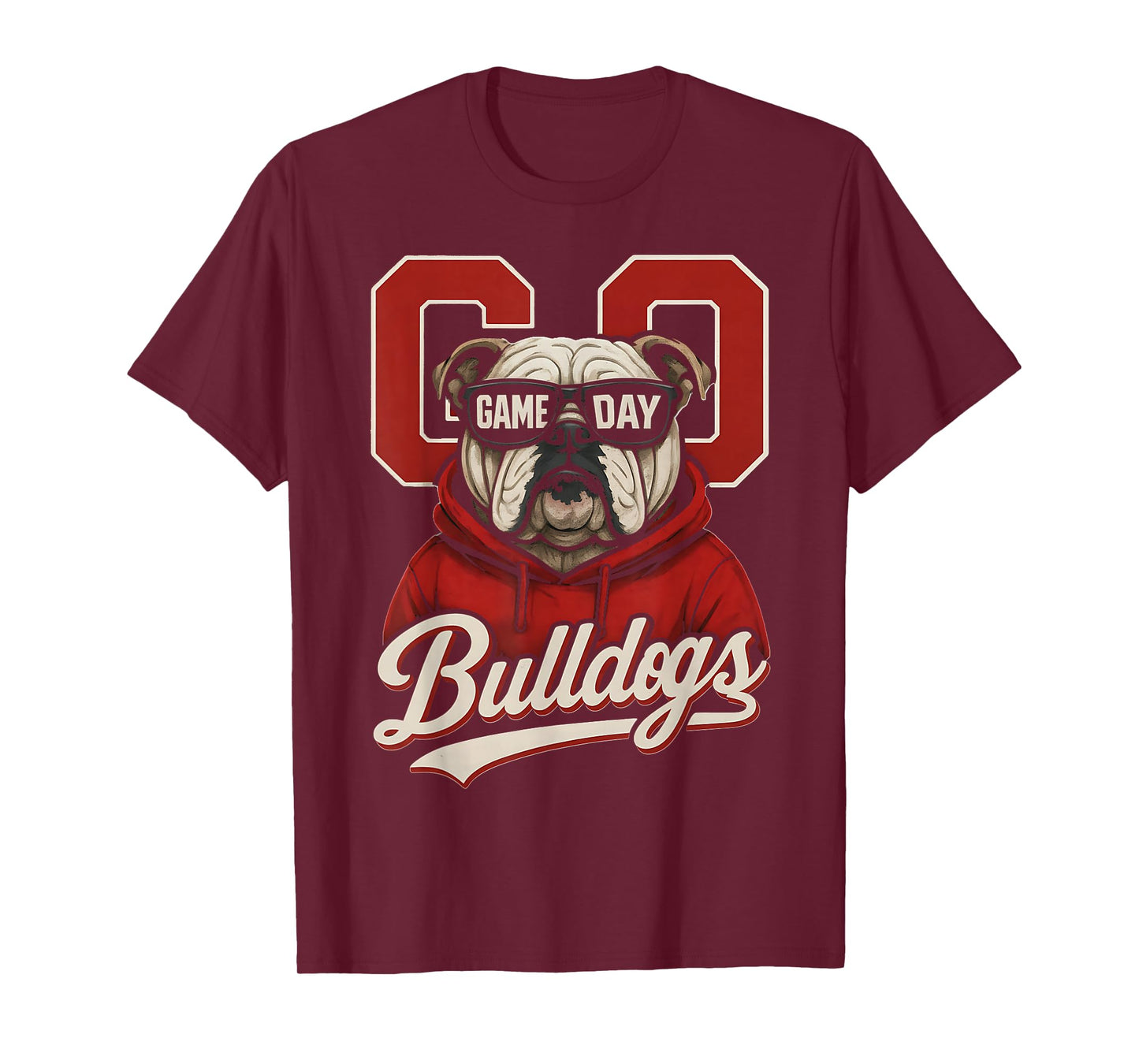 Bulldog Graphic Dawgs Men Women Kid Boy Girl T-Shirt