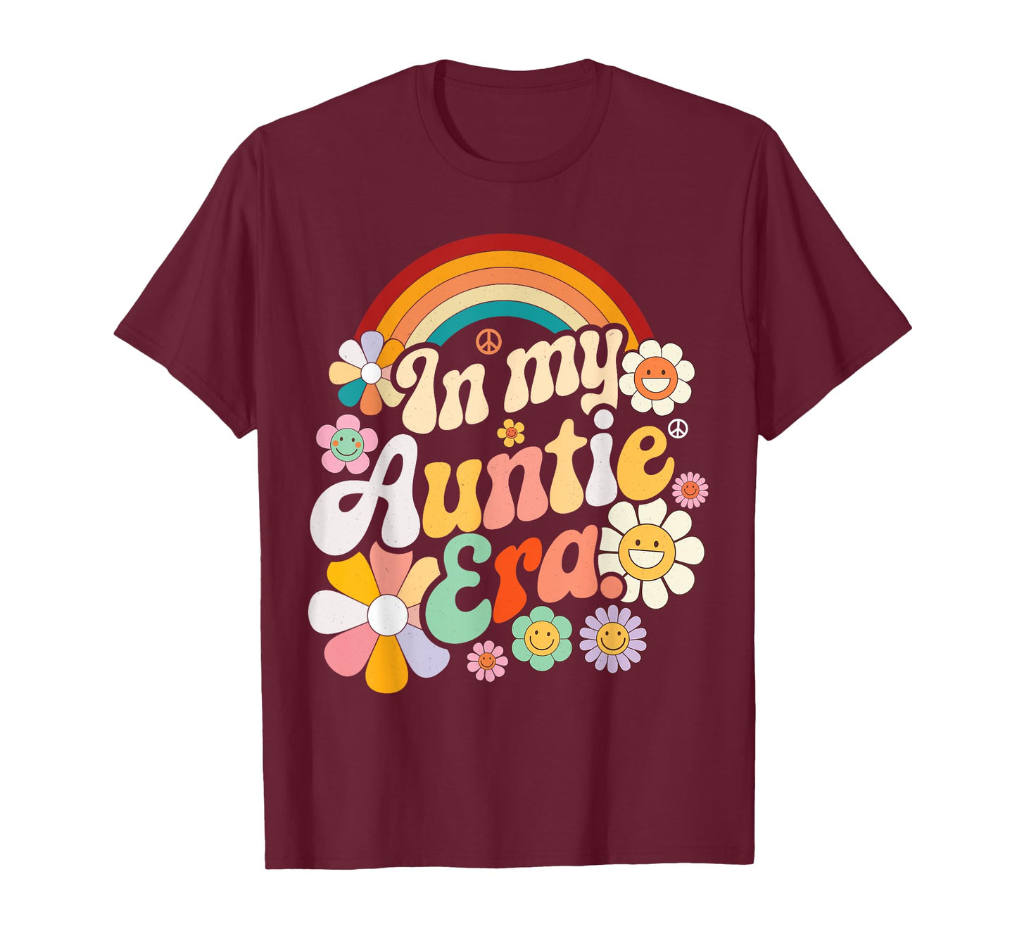 In My Auntie Era Baby Announcement for Aunt Mother's Day T-Shirt