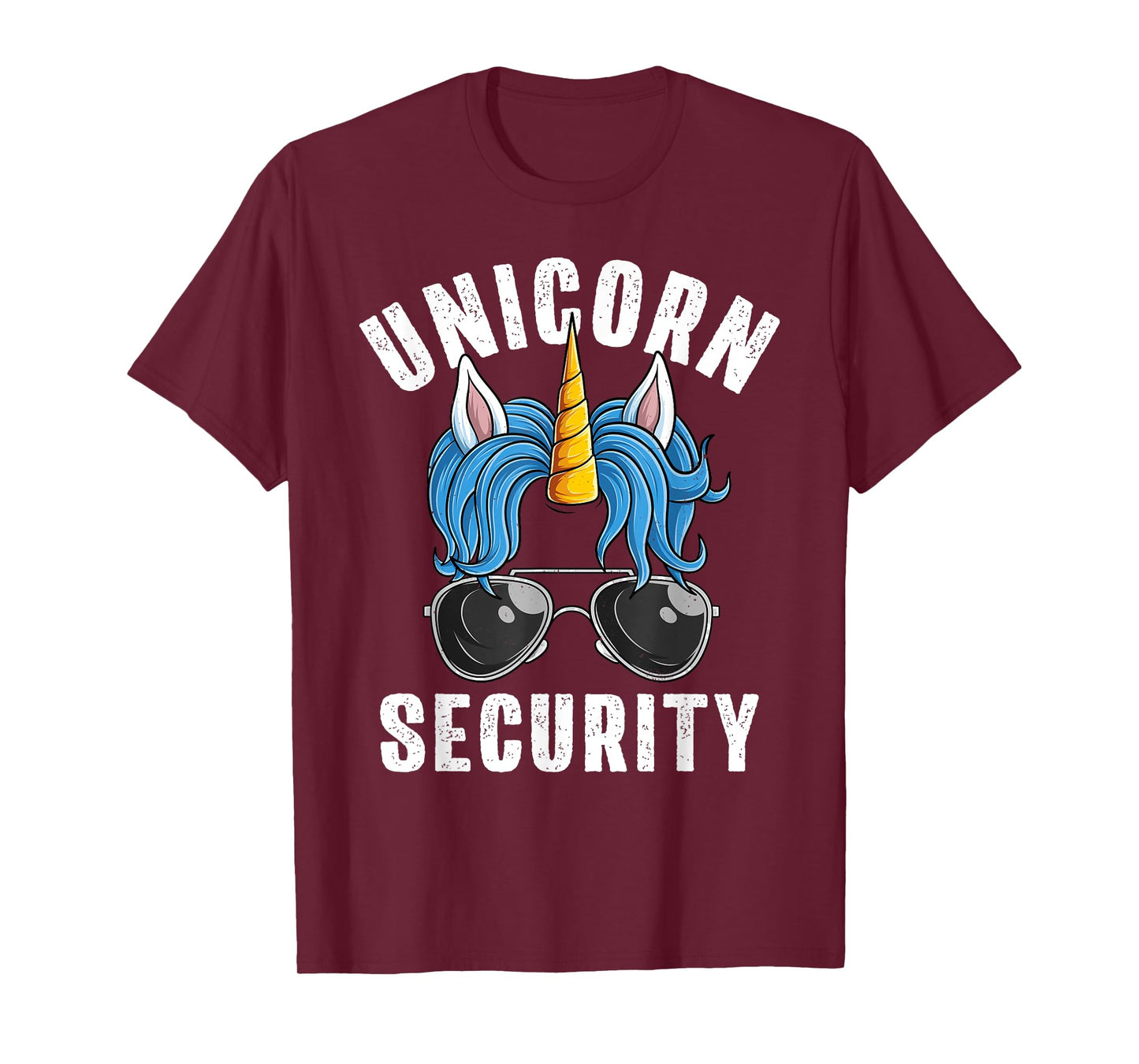 Unicorn Security Funny Brother Dad Unicorn Costume T-Shirt