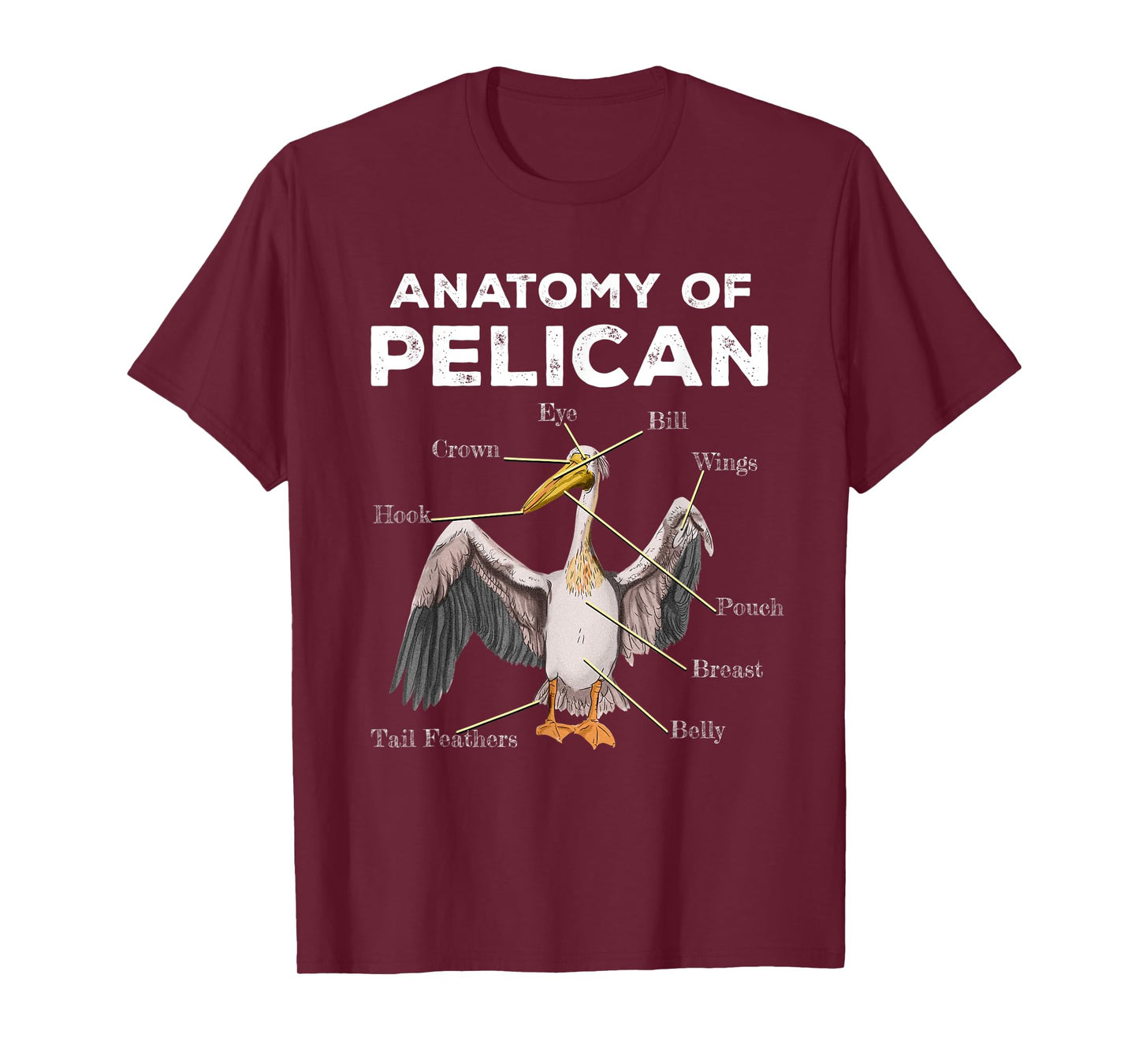 Anatomy Of A Pelican T-Shirt