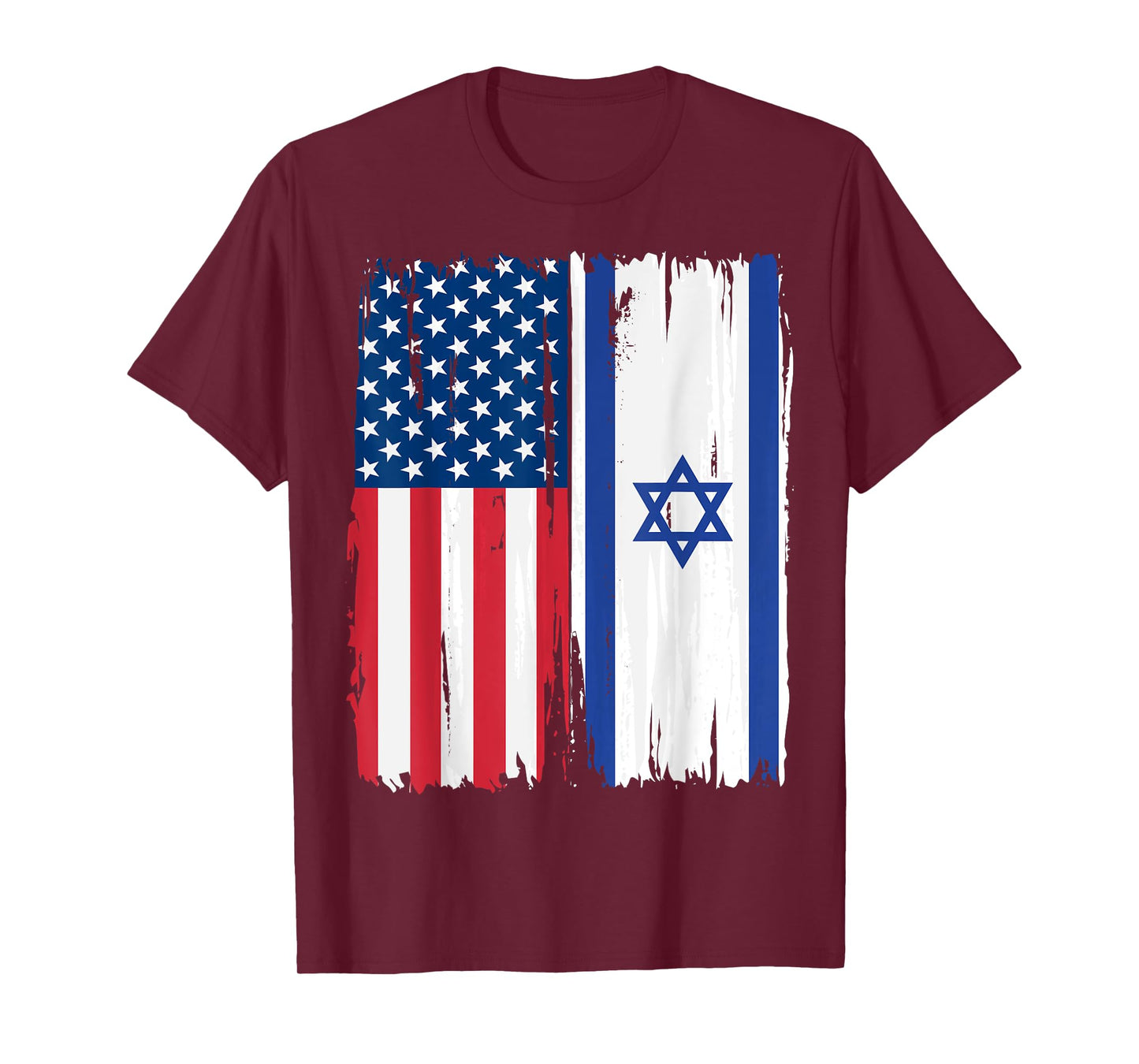 USA Israel Flag T-Shirt T-Shirt