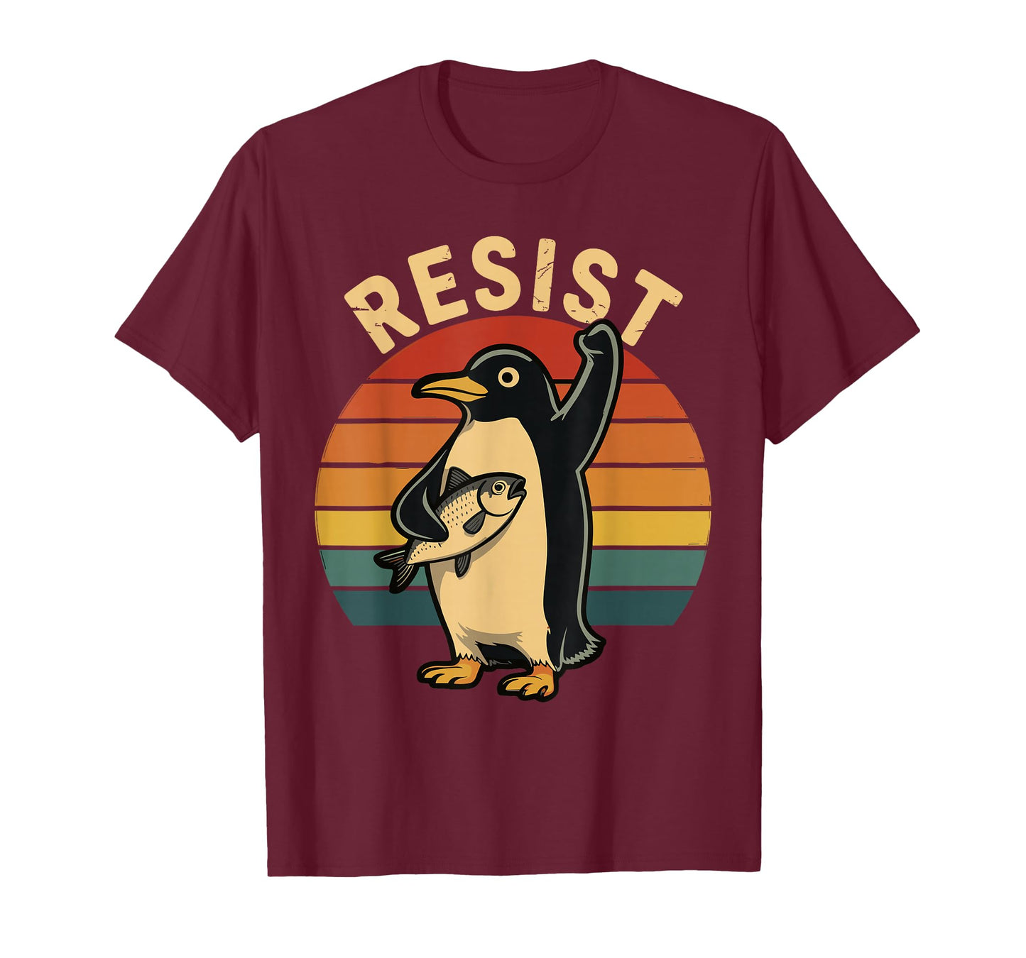 Penguin Meme Penguins Against Tariffs Sarcastic Saying T-Shirt