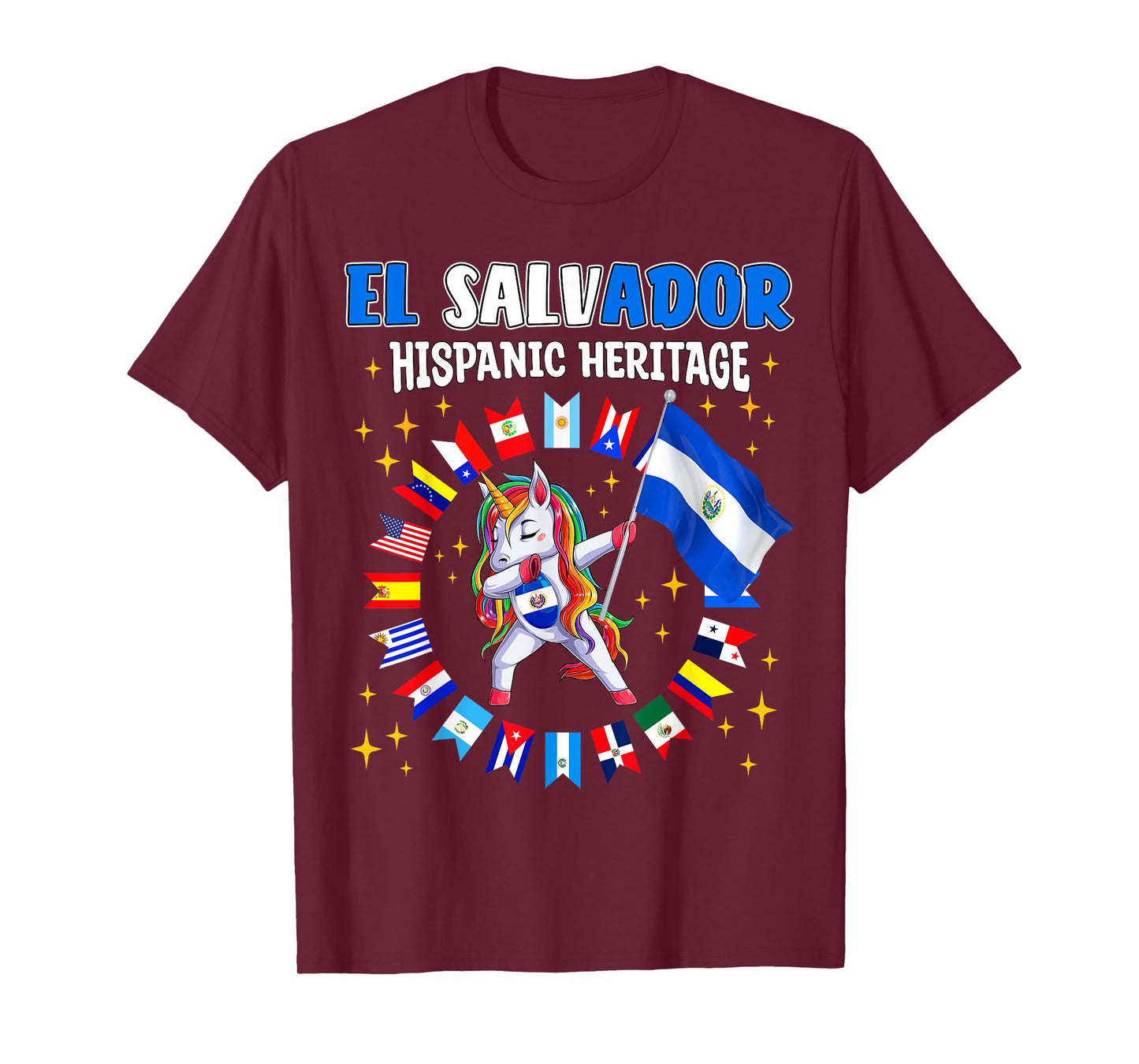 Hispanic Heritage Month El Salvador kids boys girls toddler T-Shirt