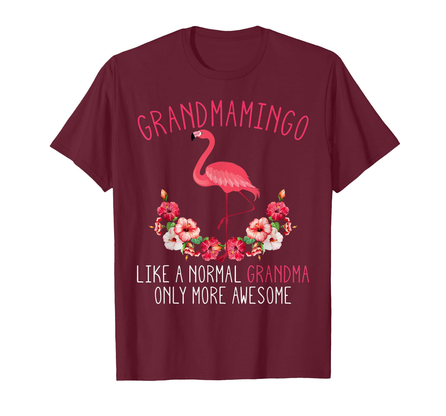 Grandmamingo Blessed Grandma Flamingo Granny Grandmother T-Shirt