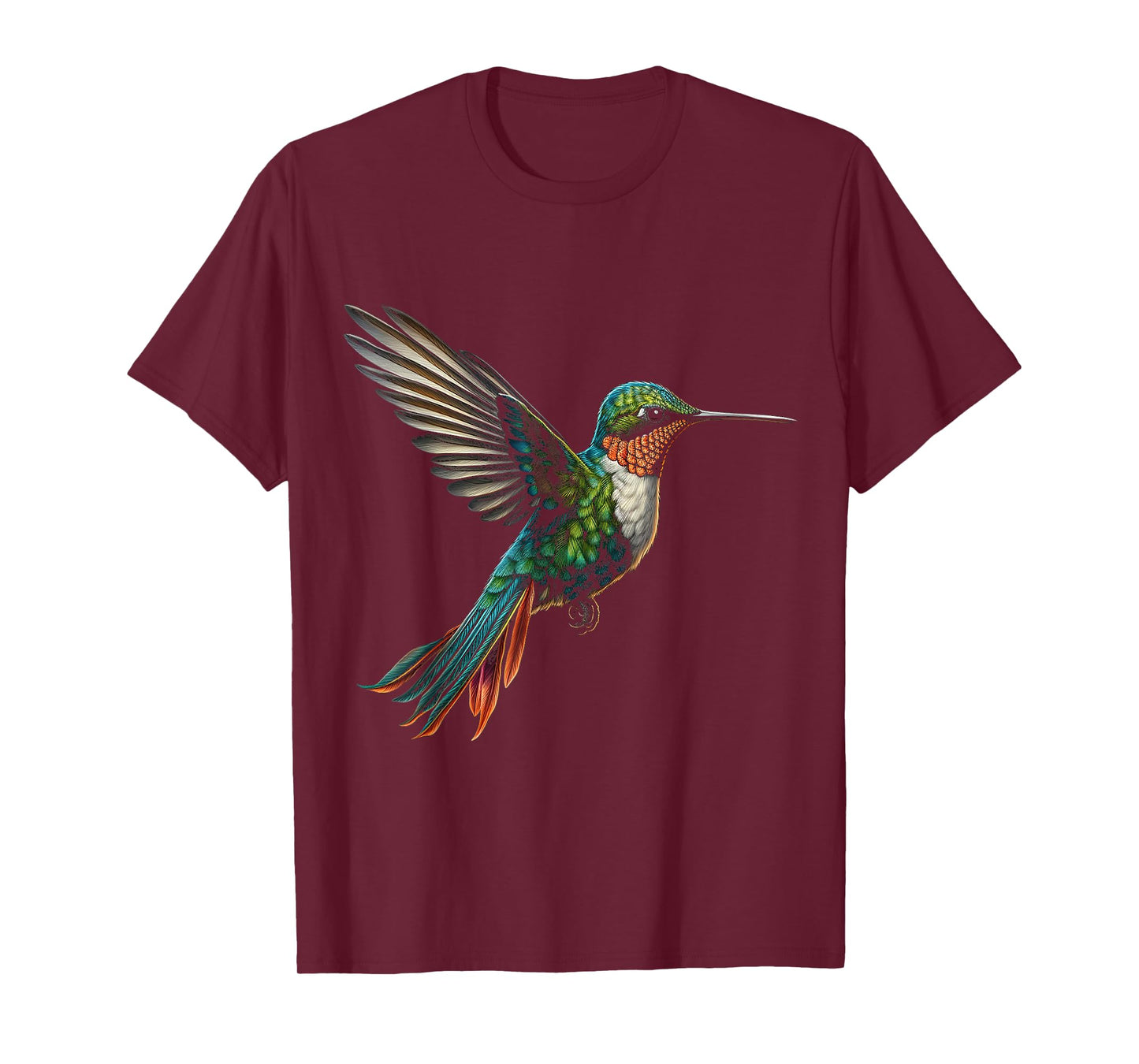 Hummingbird Animal Portrait Graphic Bird Hummindgbird T-Shirt