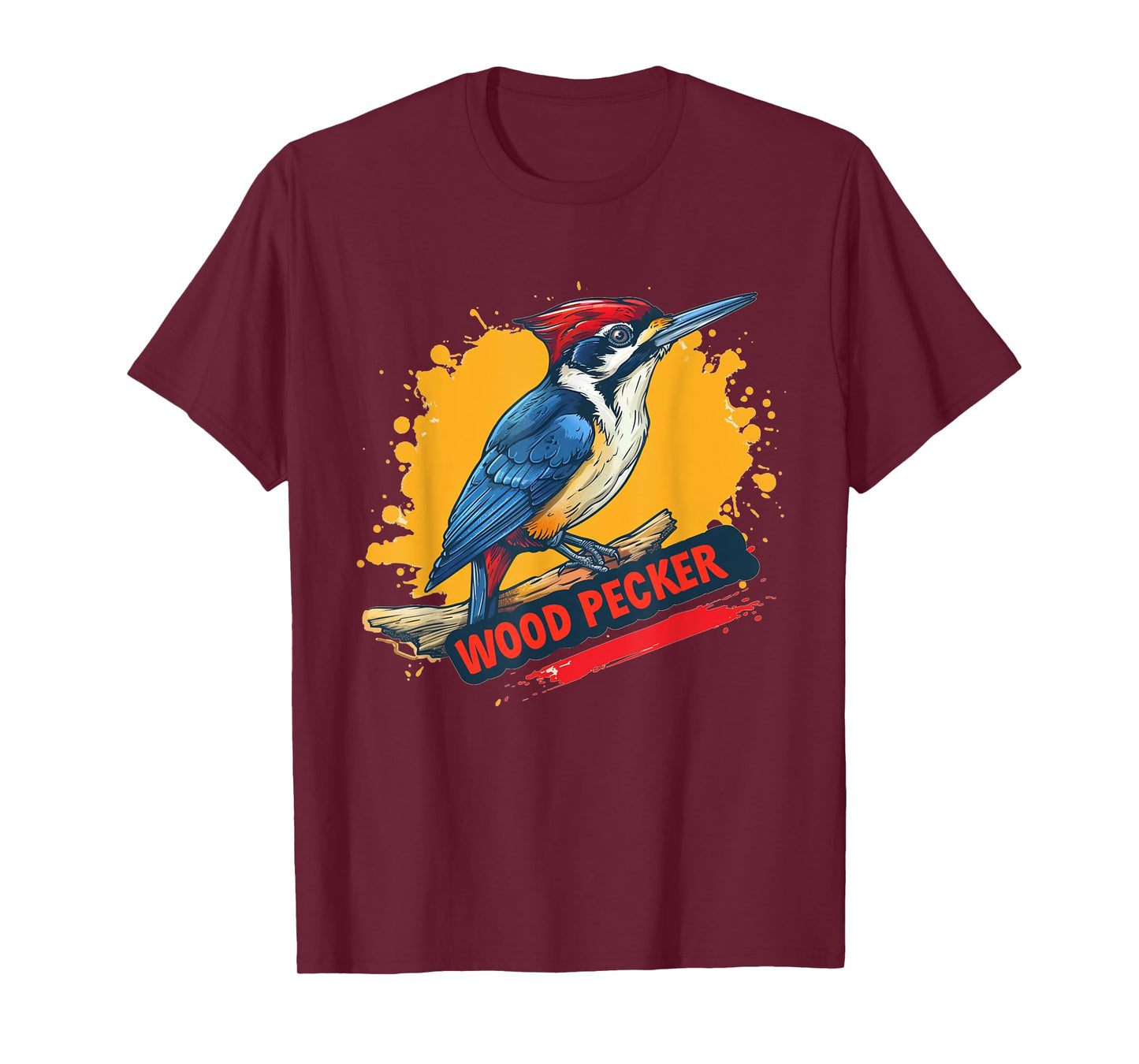 Pretty Woodpecker Bird Costume for Man and Woman T-Shirt