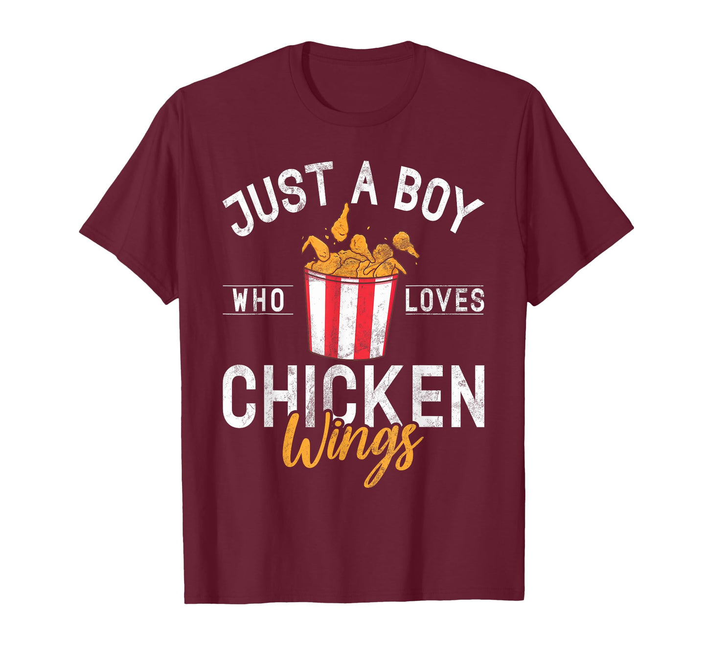 Just a Boy who loves Chicken Wings T-Shirt