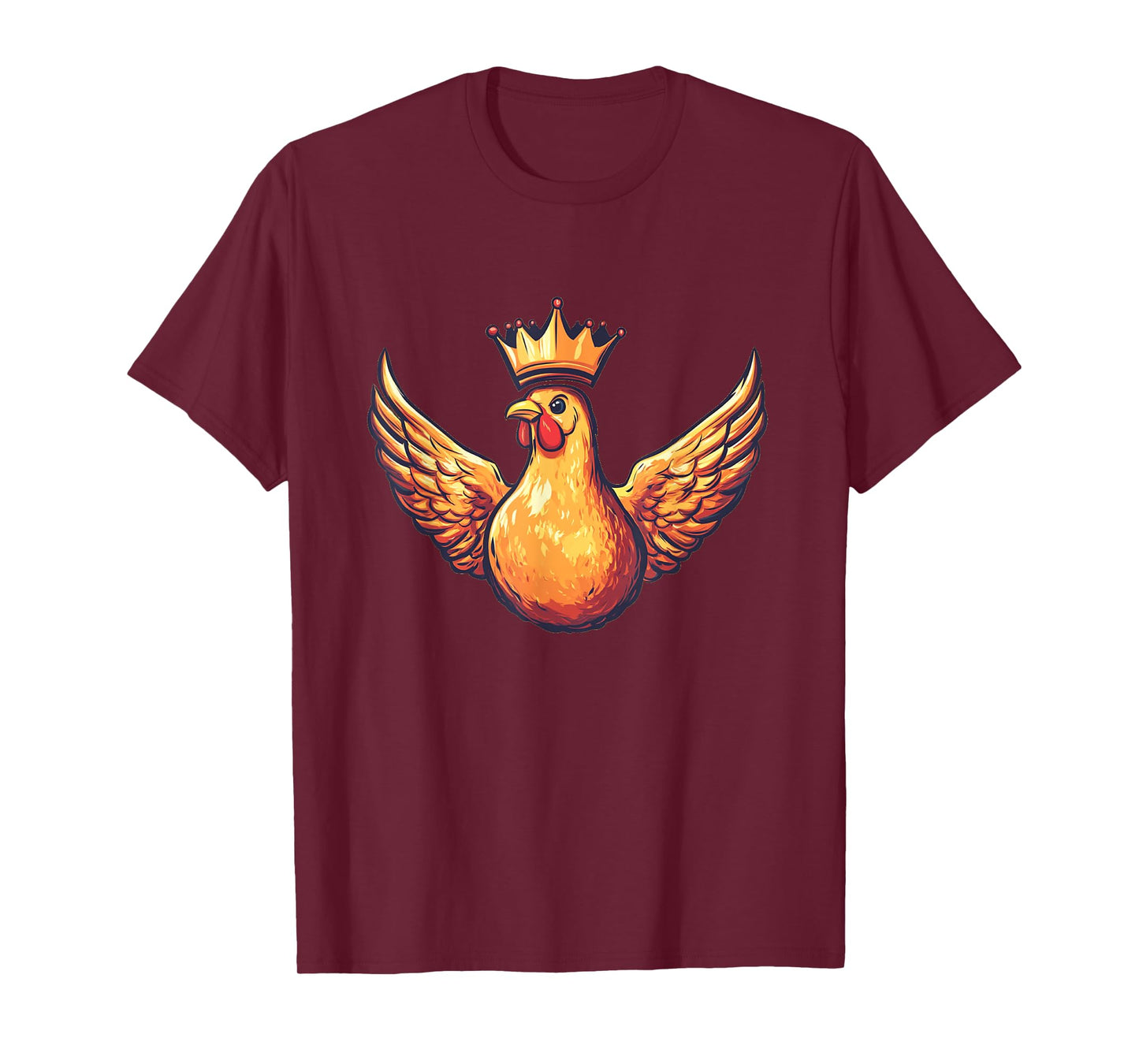 Funny Wings Costume for Chicken and King Lovers T-Shirt