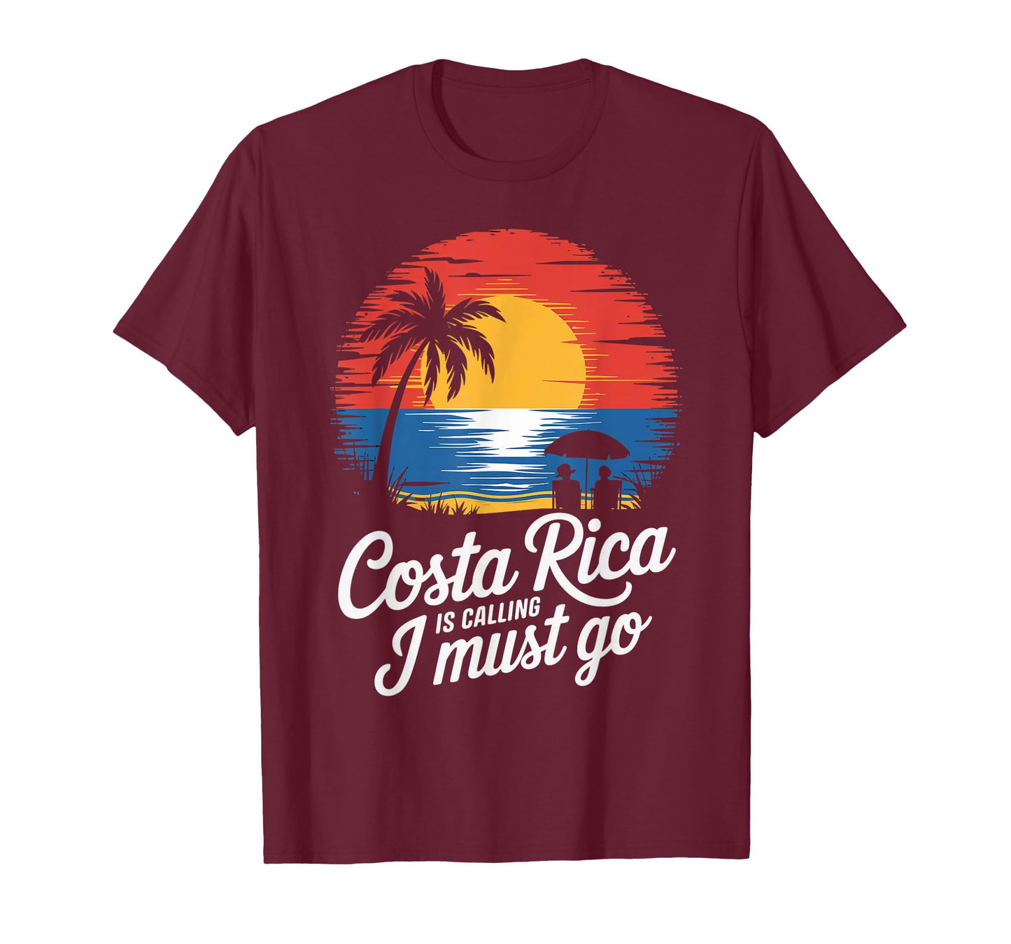 Costa Rica Is Calling Vacation Tropical Pura Vida Costa Rica T-Shirt