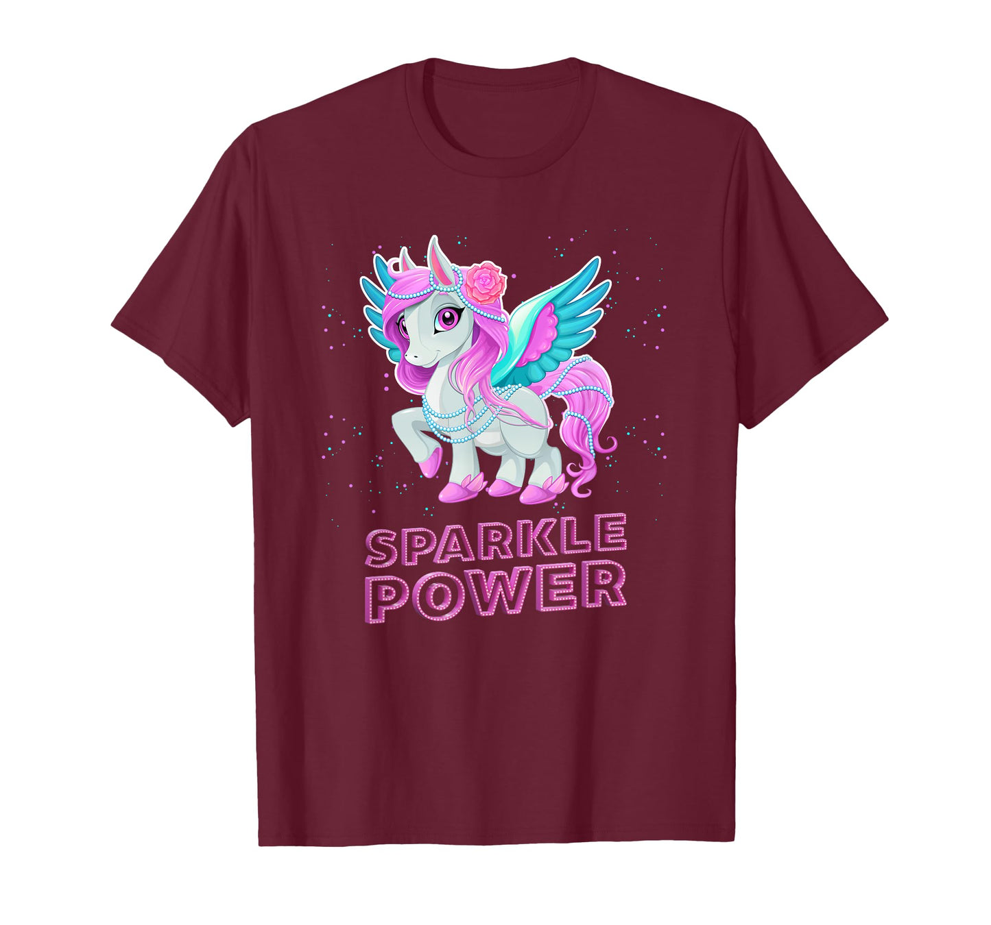 Cute Pegasus Adorable Girls Gift T-Shirt