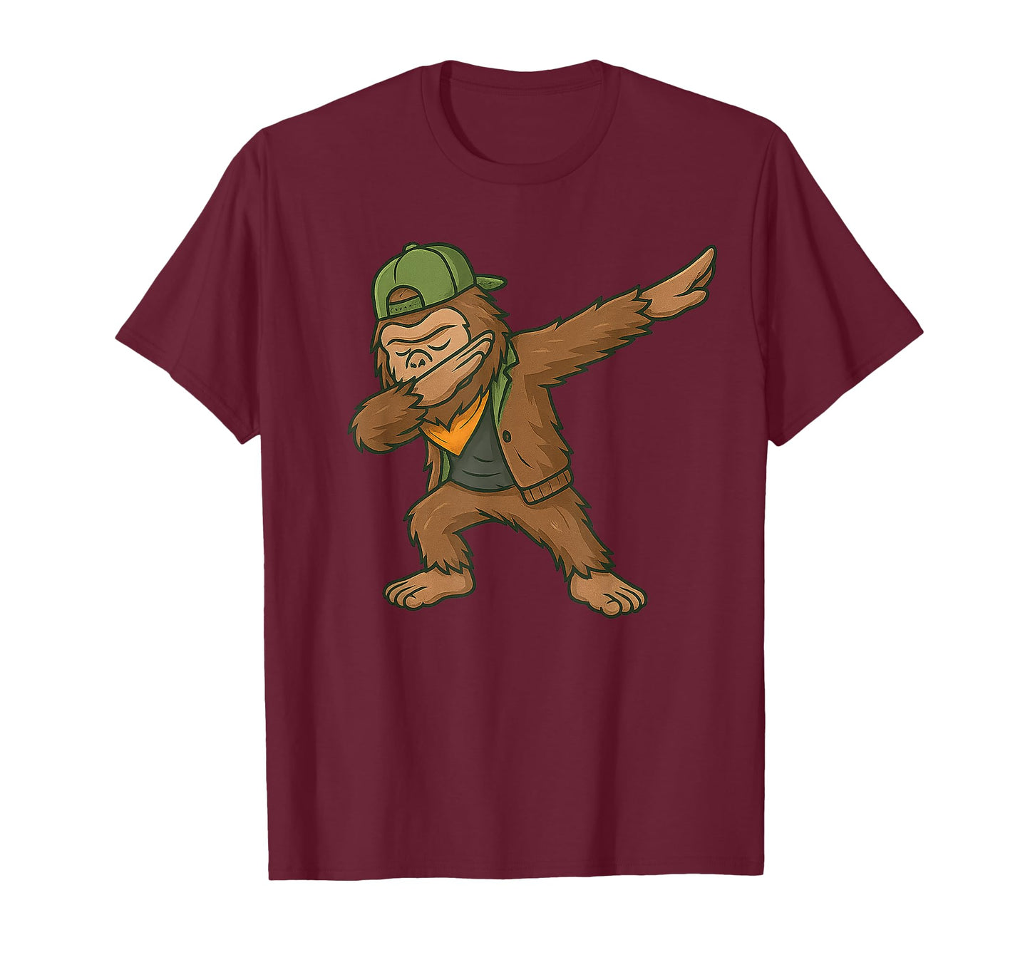 Bigfoot Dab Sasquatch Streetwear Funny Gifts Men Women Kid T-Shirt