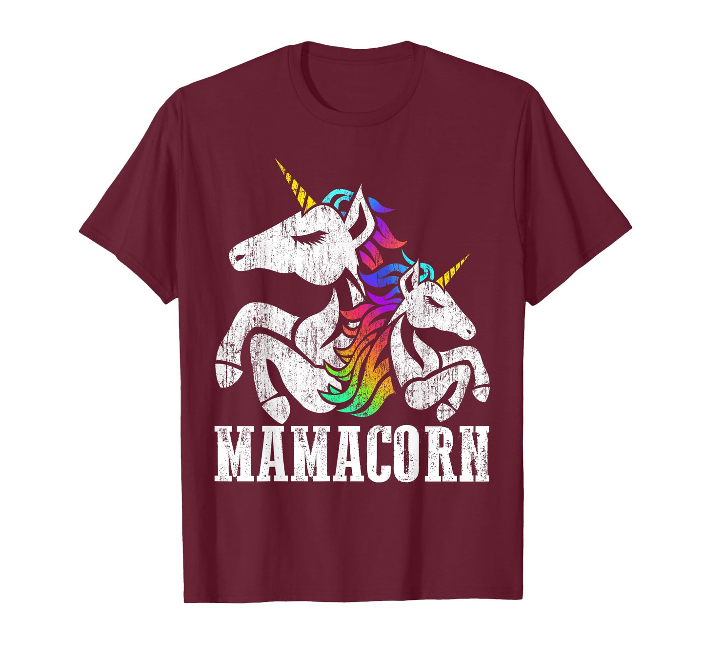 Mamacorn Unicorn Shirts for Women Mothers Day Gift T-Shirt