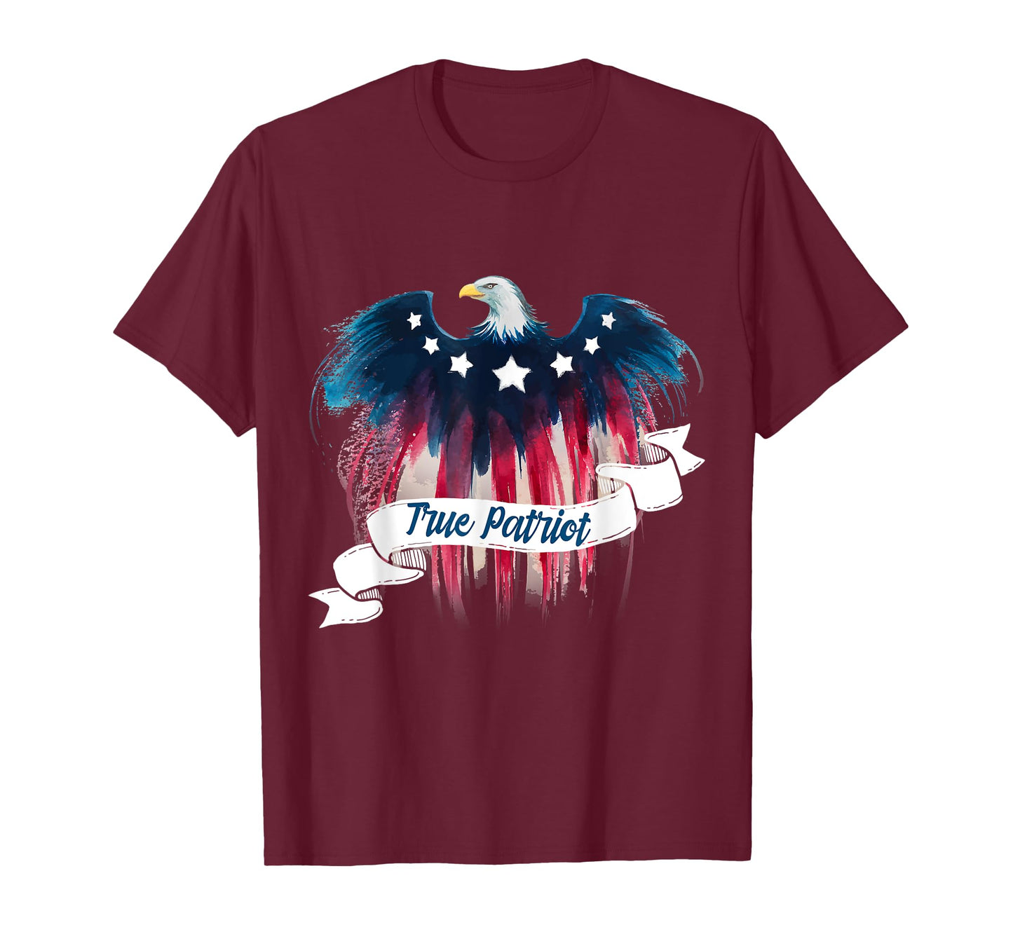 True Patriot Tee Patriotic Eagle TShirt T-Shirt for Women Kids Men