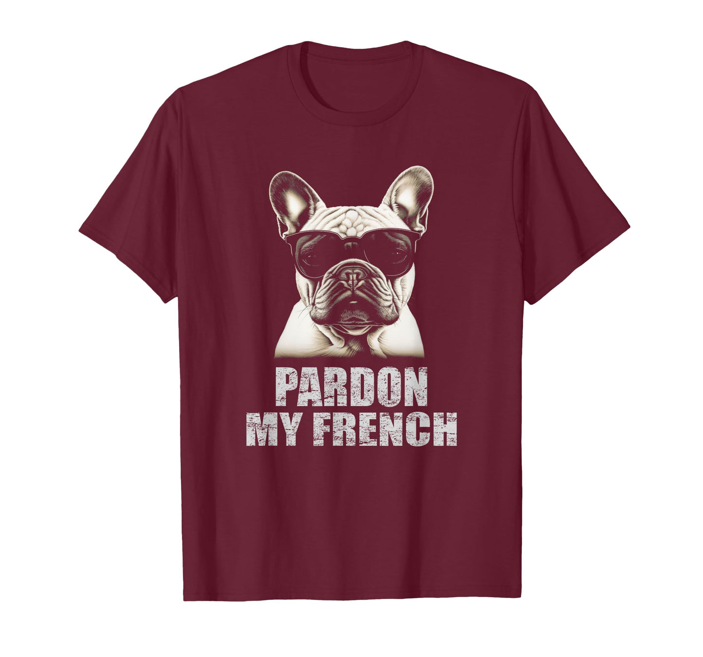 Pardon My French Bulldog Frenchie Lover T-Shirt for Men Women Girls Kids