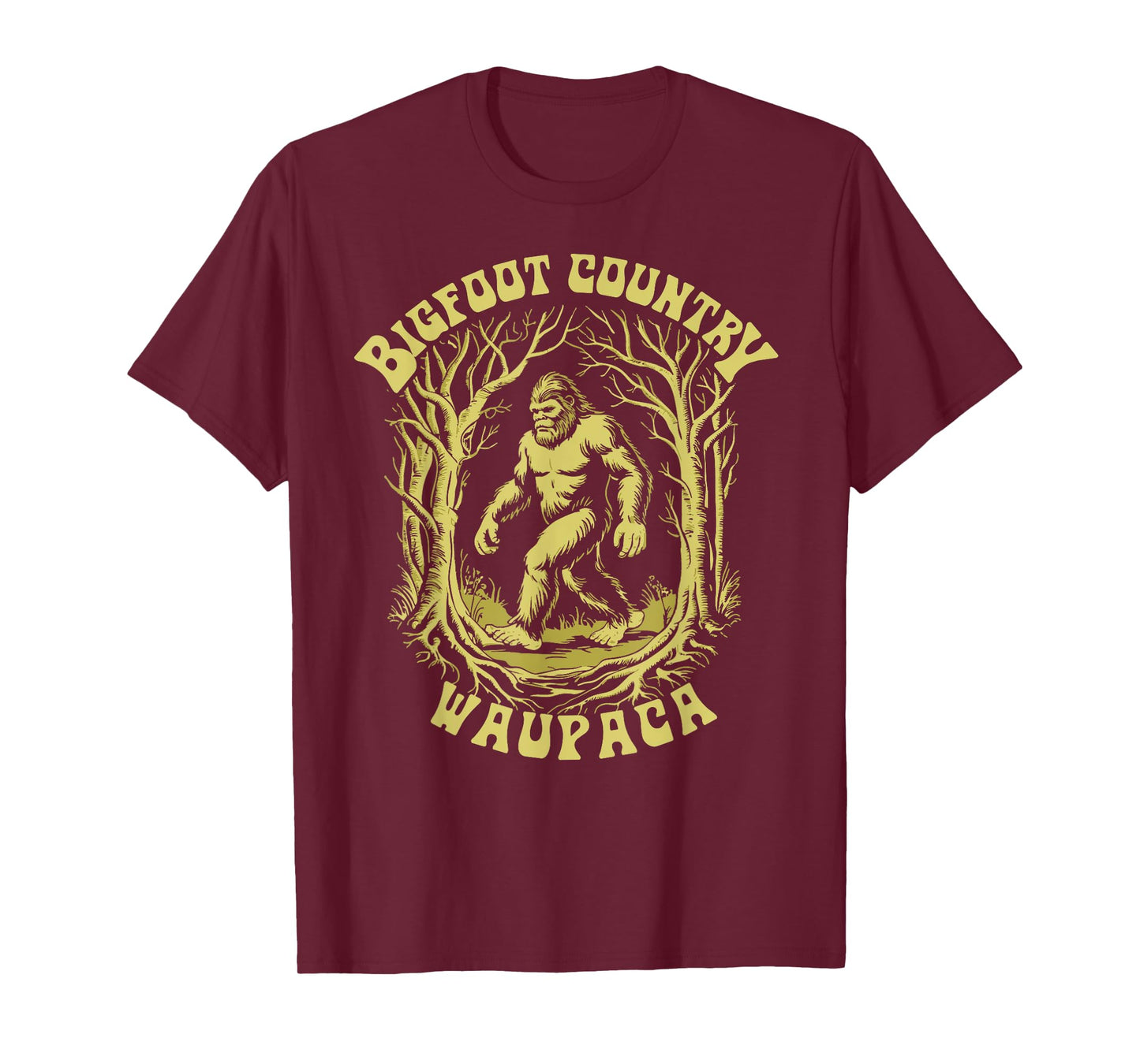 Waupaca Bigfoot Country Retro Sasquatch Lover Classic T-Shirt