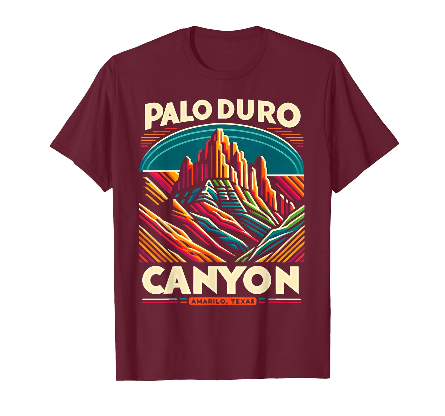 Palo Duro Canyon Amarillo Texas Off-roading Desert Camo T-Shirt