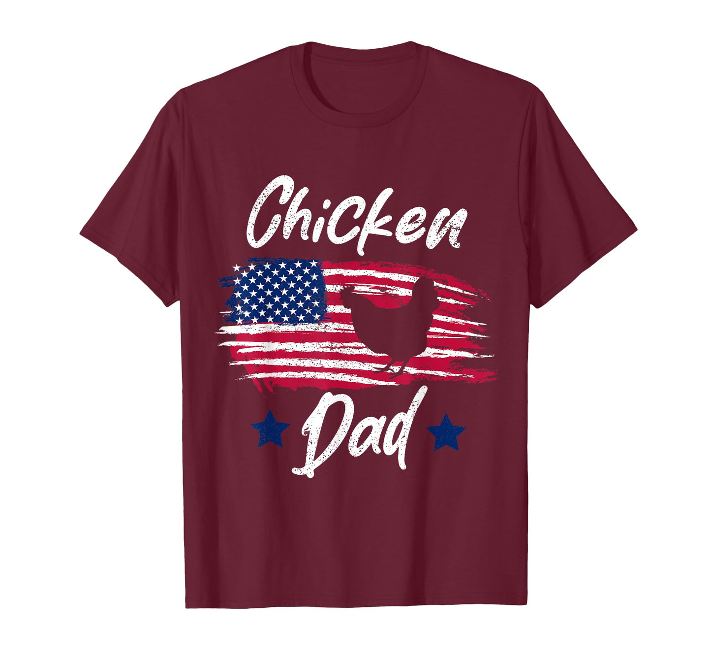 Chicken farmer Father Funny Chicken Dad T-Shirt