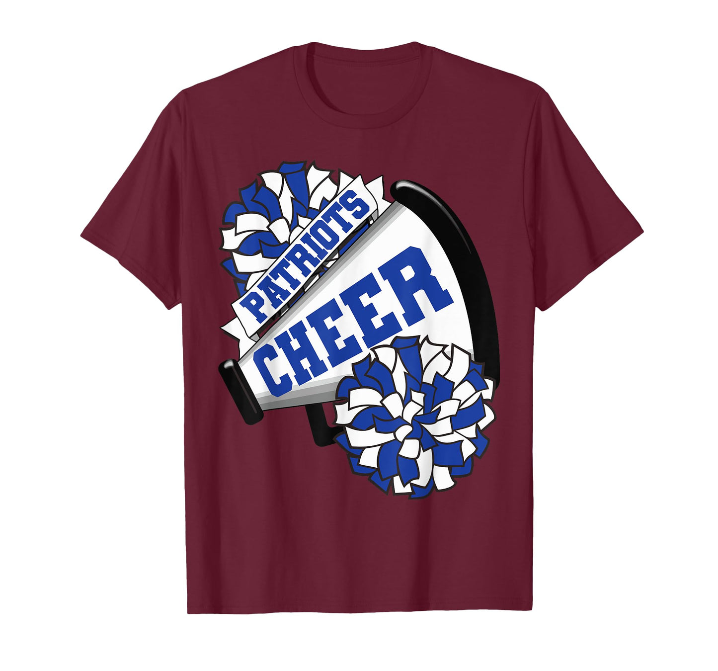 Patriots Cheer Back To School Cheerleading Spirit B T-Shirt