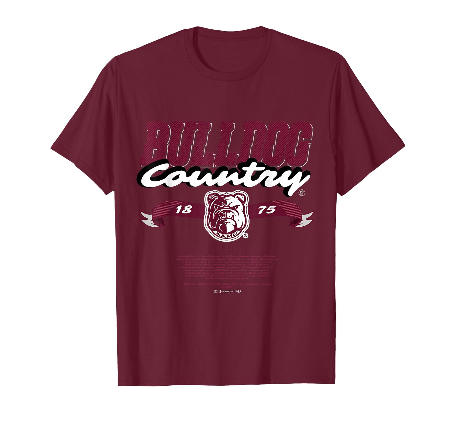 Alabama A&M University - AAMU Bulldog Pride - HBCU T-Shirt