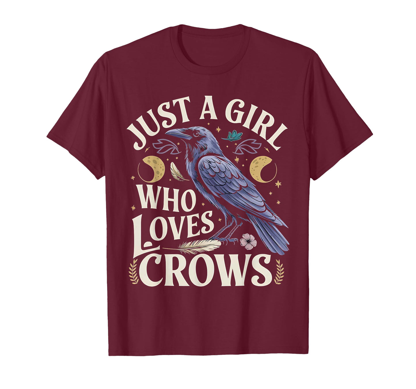 Just A Girl Who Loves Crows T-Shirt