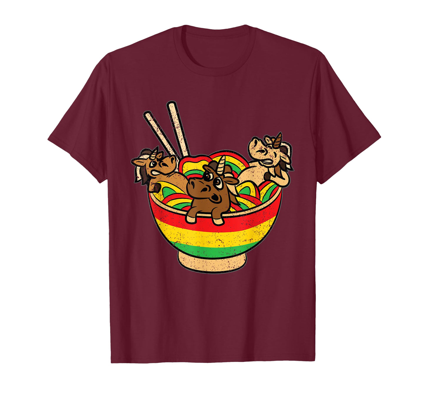 Ramen Lover Juneteenth Unicorn Black History African T-Shirt