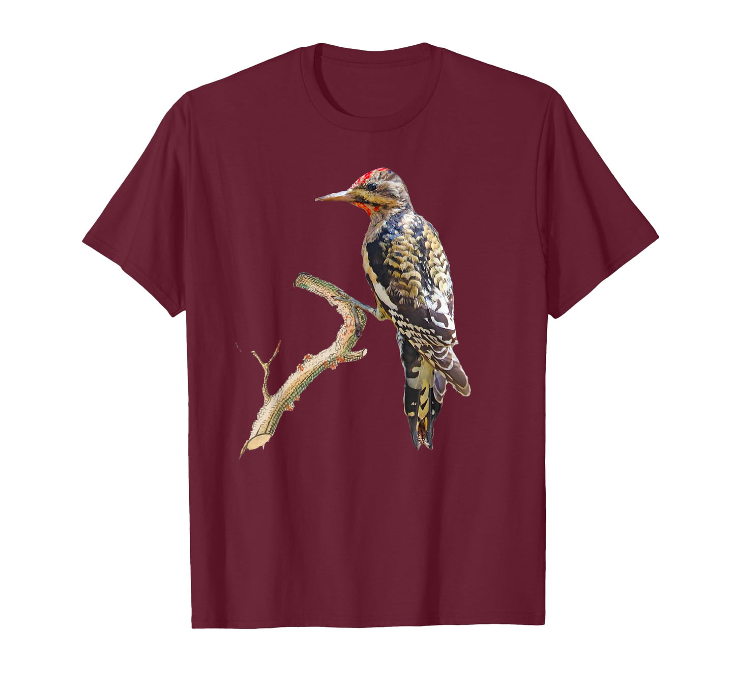 Yellow-bellied Sapsucker Woodpecker Bird T-Shirt