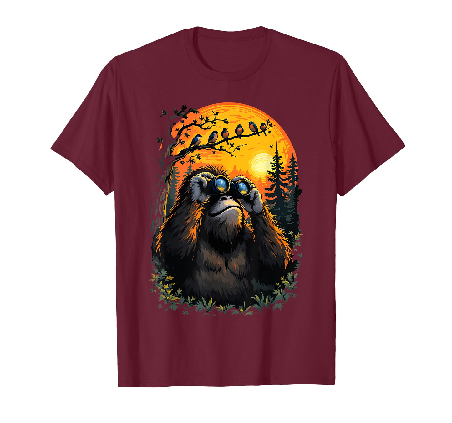 Wild Bird Watching Funny Bird Nature Adventure Explorers Tee T-Shirt