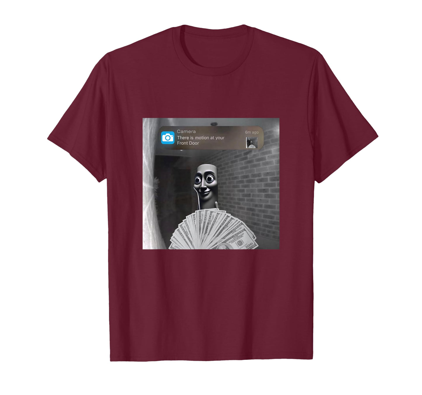 Tung Tung Tung Sahur Motion at your front door meme italian T-Shirt