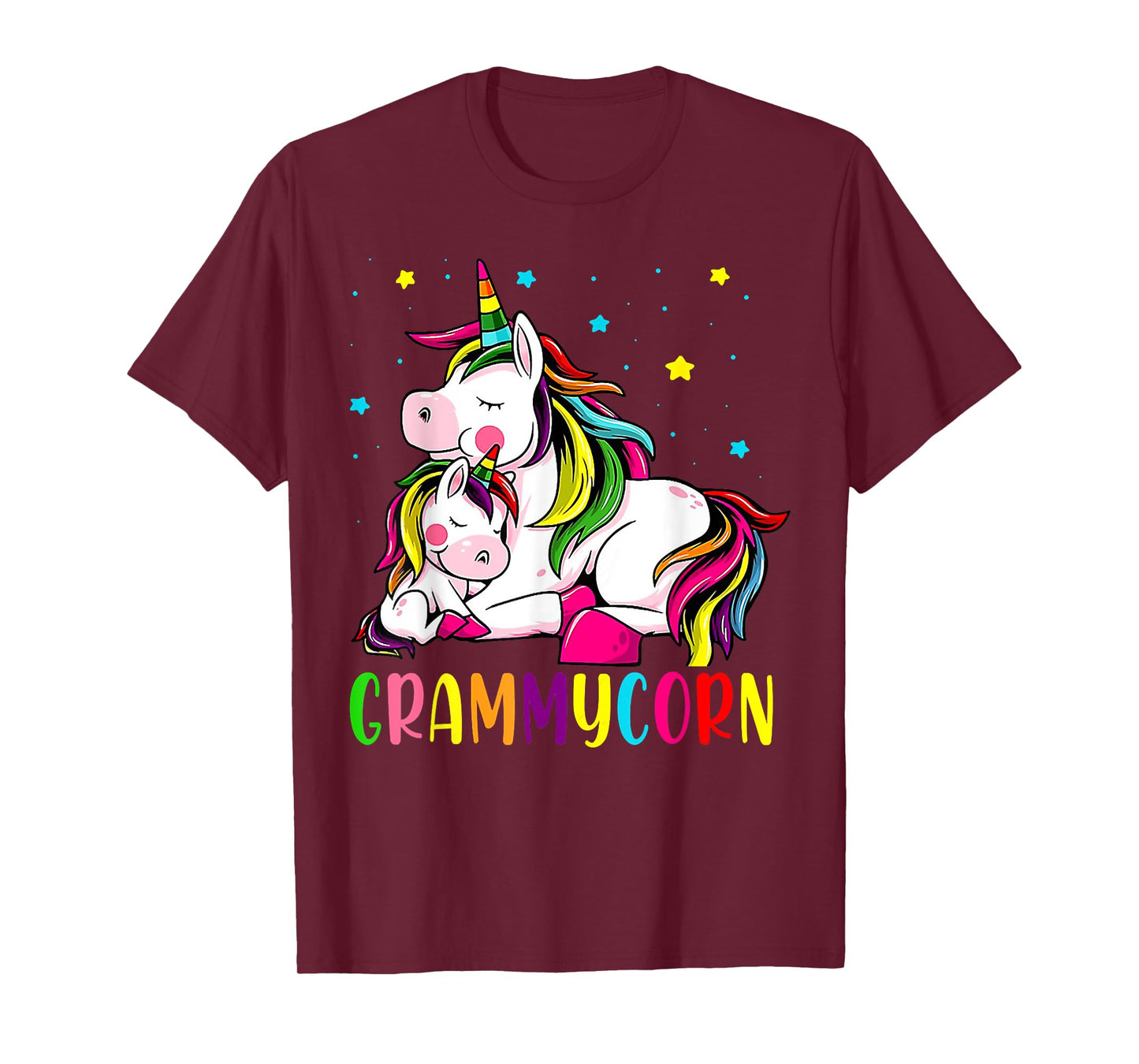 Funny Grammycorn Unicorn Costume Grammy Mom Mother's Day T-Shirt